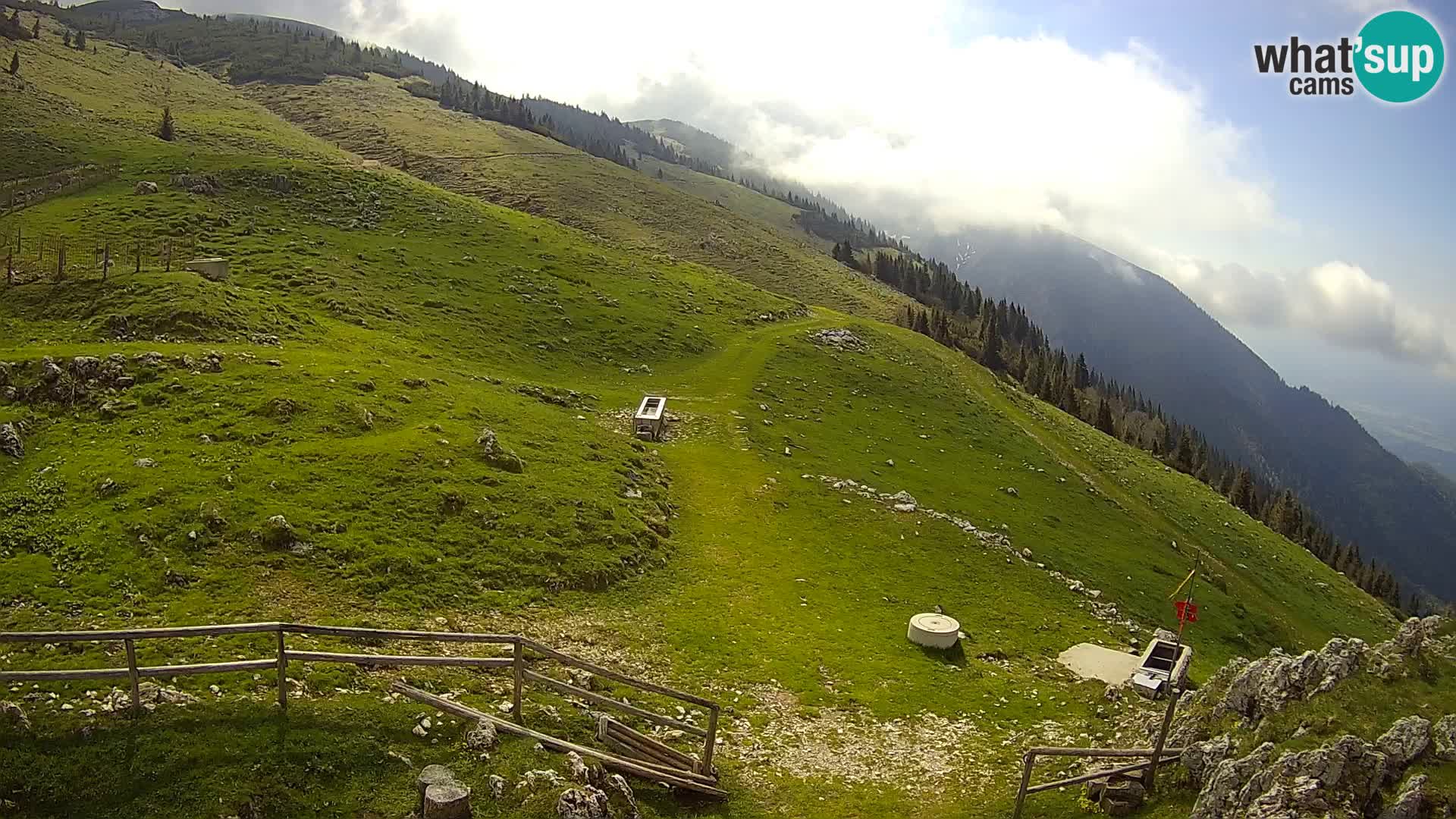 Struška nad Jesenicami Live webcam planina Svečica (Belška planina) – Karavanke – Slovenia