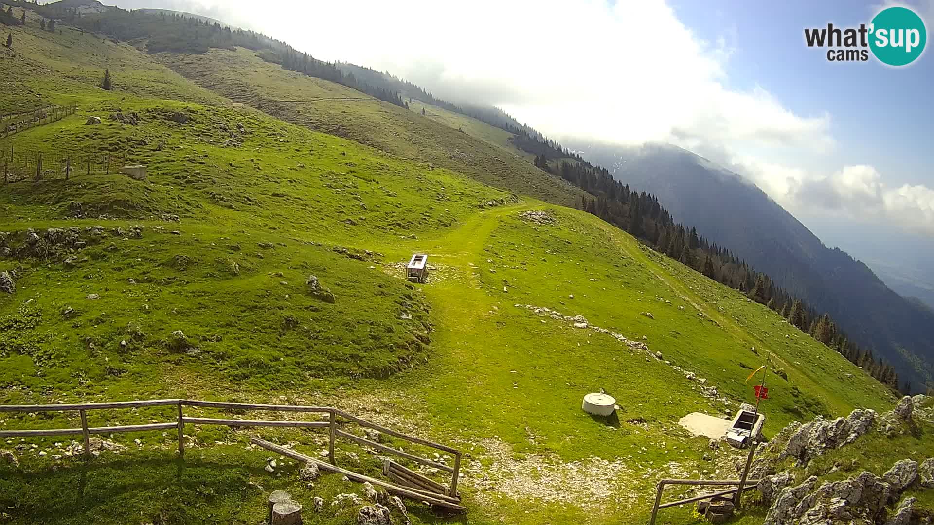 Struška nad Jesenicami Live webcam planina Svečica (Belška planina) – Karavanke – Slovenia
