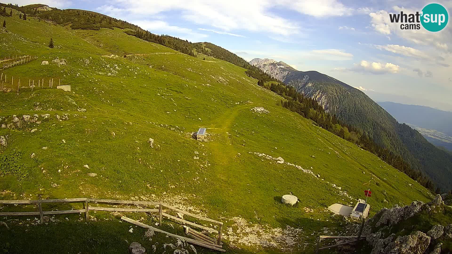 Struška nad Jesenicami camera en vivo planina Svečica (Belška planina) – Karavanke – Eslovenia