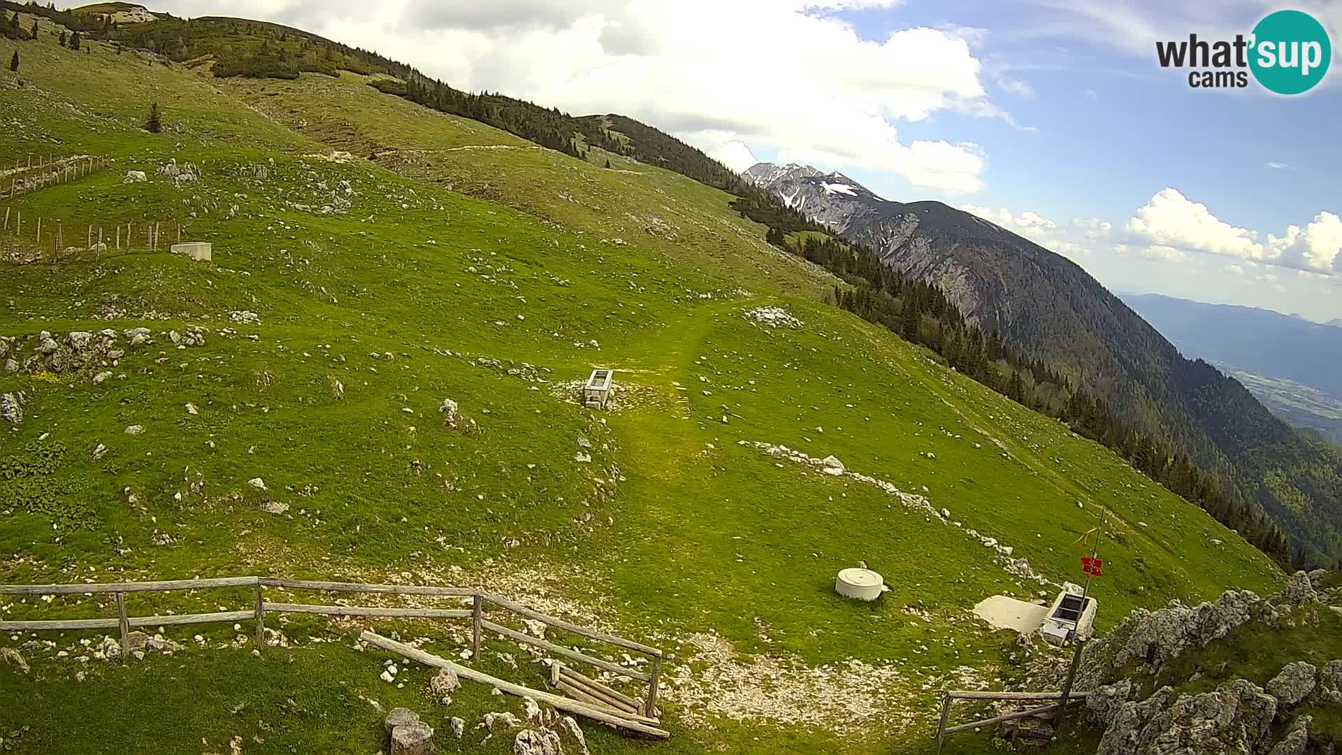 Struška nad Jesenicami Live webcam planina Svečica (Belška planina) – Karavanke – Slovenia