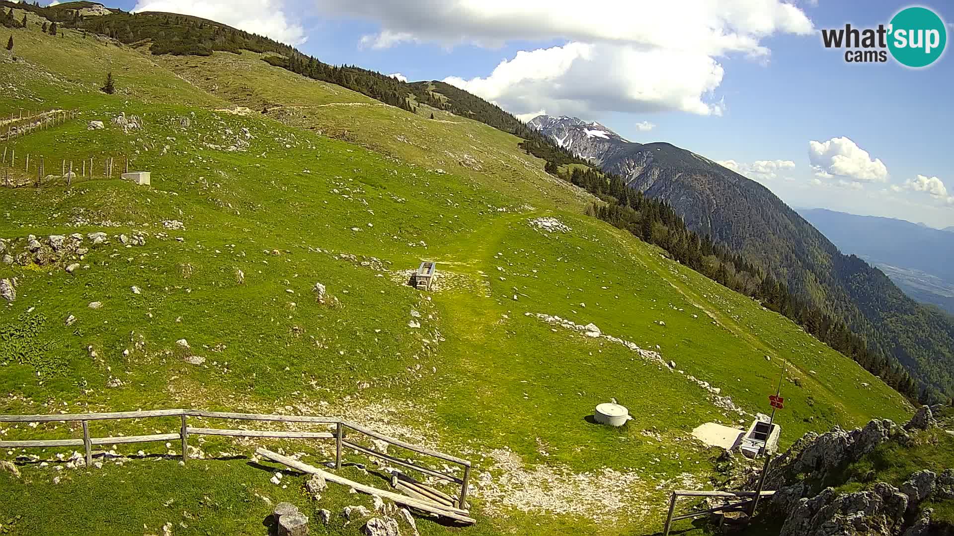Struška nad Jesenicami Live webcam planina Svečica (Belška planina) – Karavanke – Slovenia