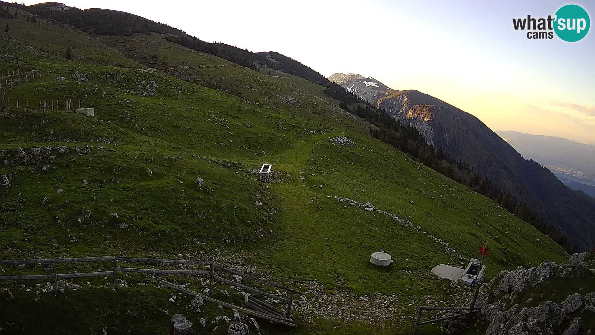 Struška nad Jesenicami Live webcam planina Svečica (Belška planina) – Karavanke – Slovenia