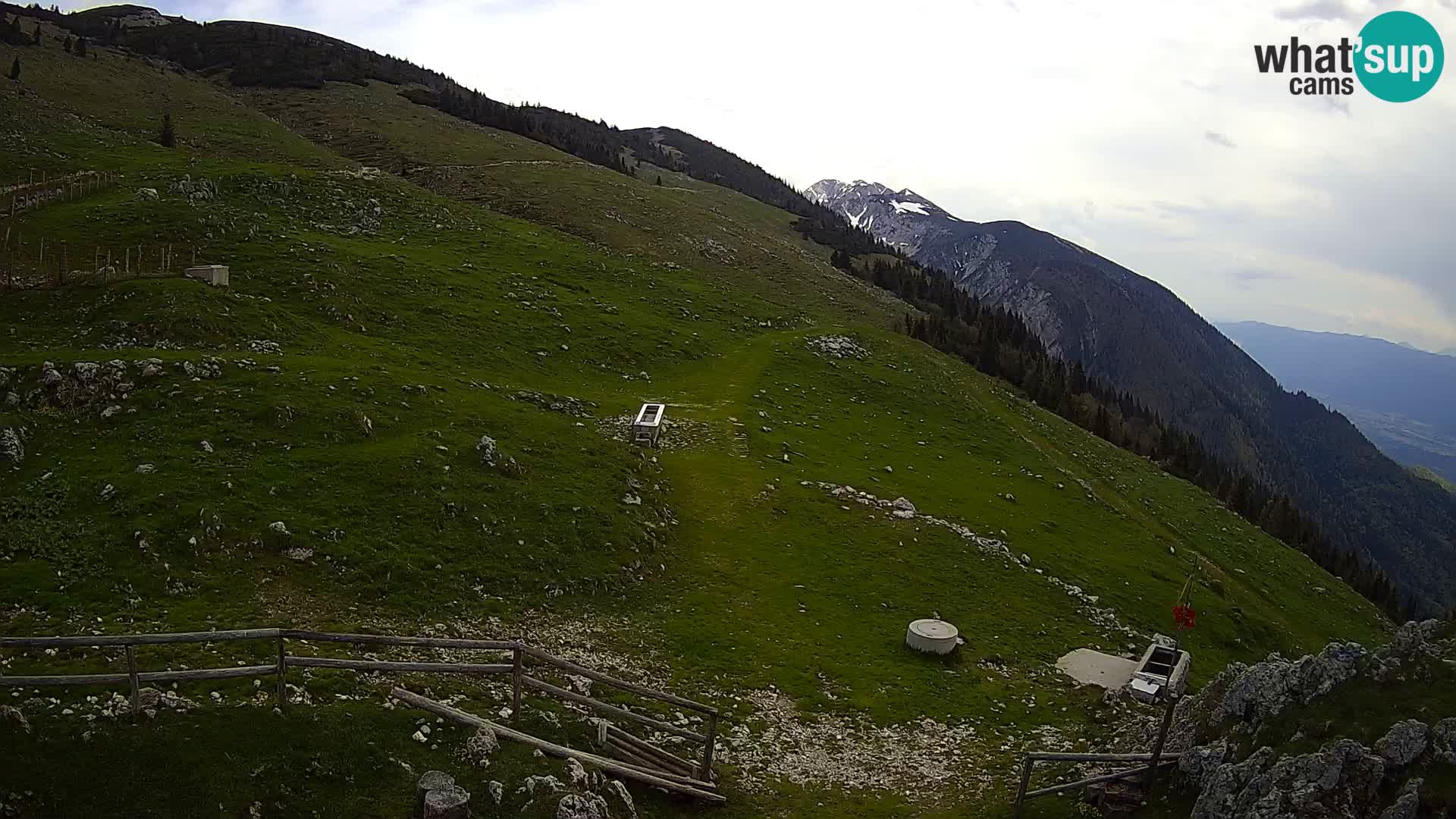 Struška nad Jesenicami Live webcam planina Svečica (Belška planina) – Karavanke – Slovenia