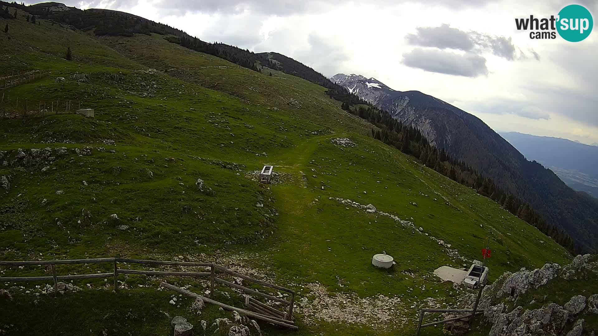 Struška nad Jesenicami Live webcam planina Svečica (Belška planina) – Karavanke – Slovenia
