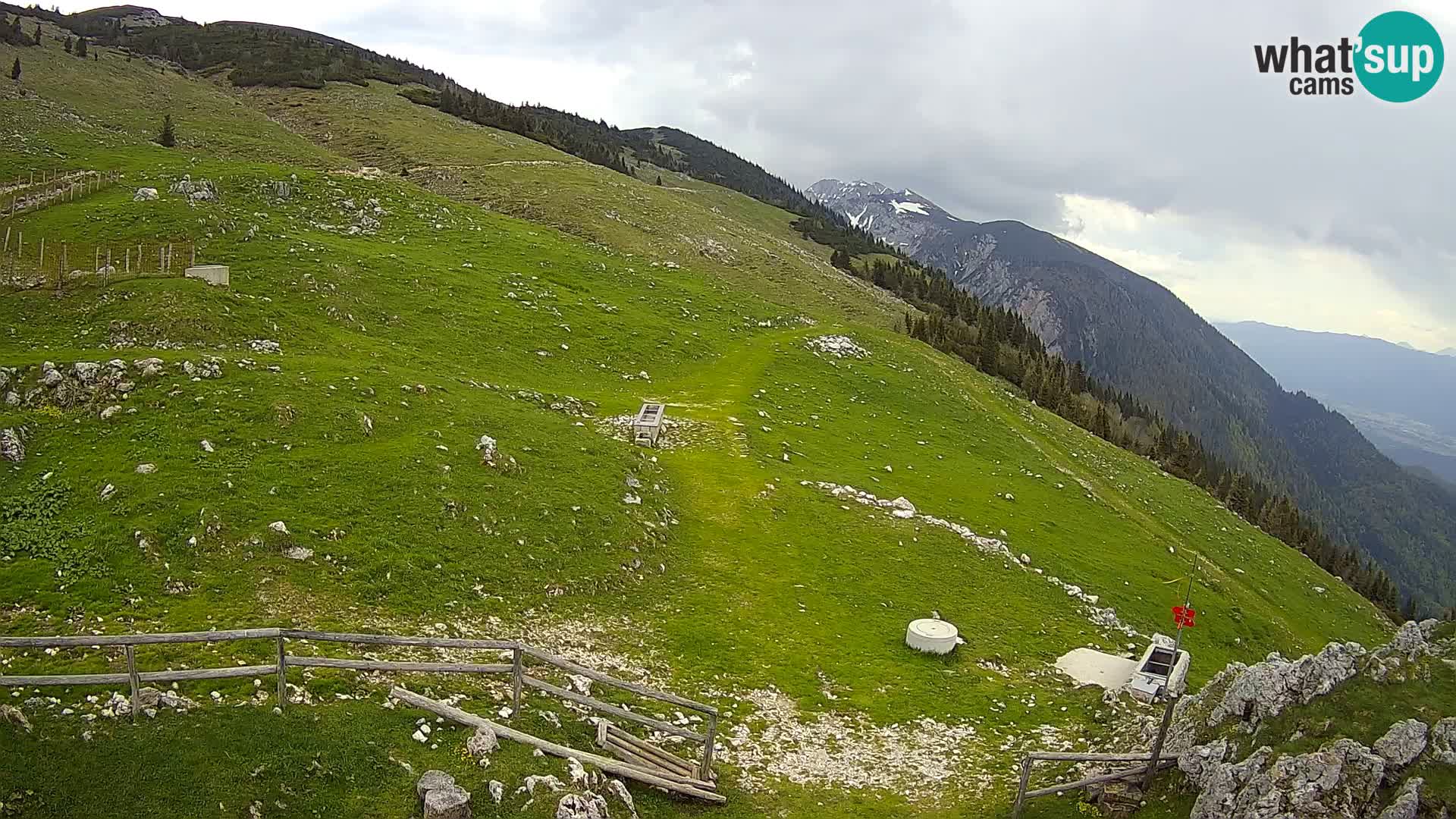 Struška nad Jesenicami Live webcam planina Svečica (Belška planina) – Karavanke – Slovenia