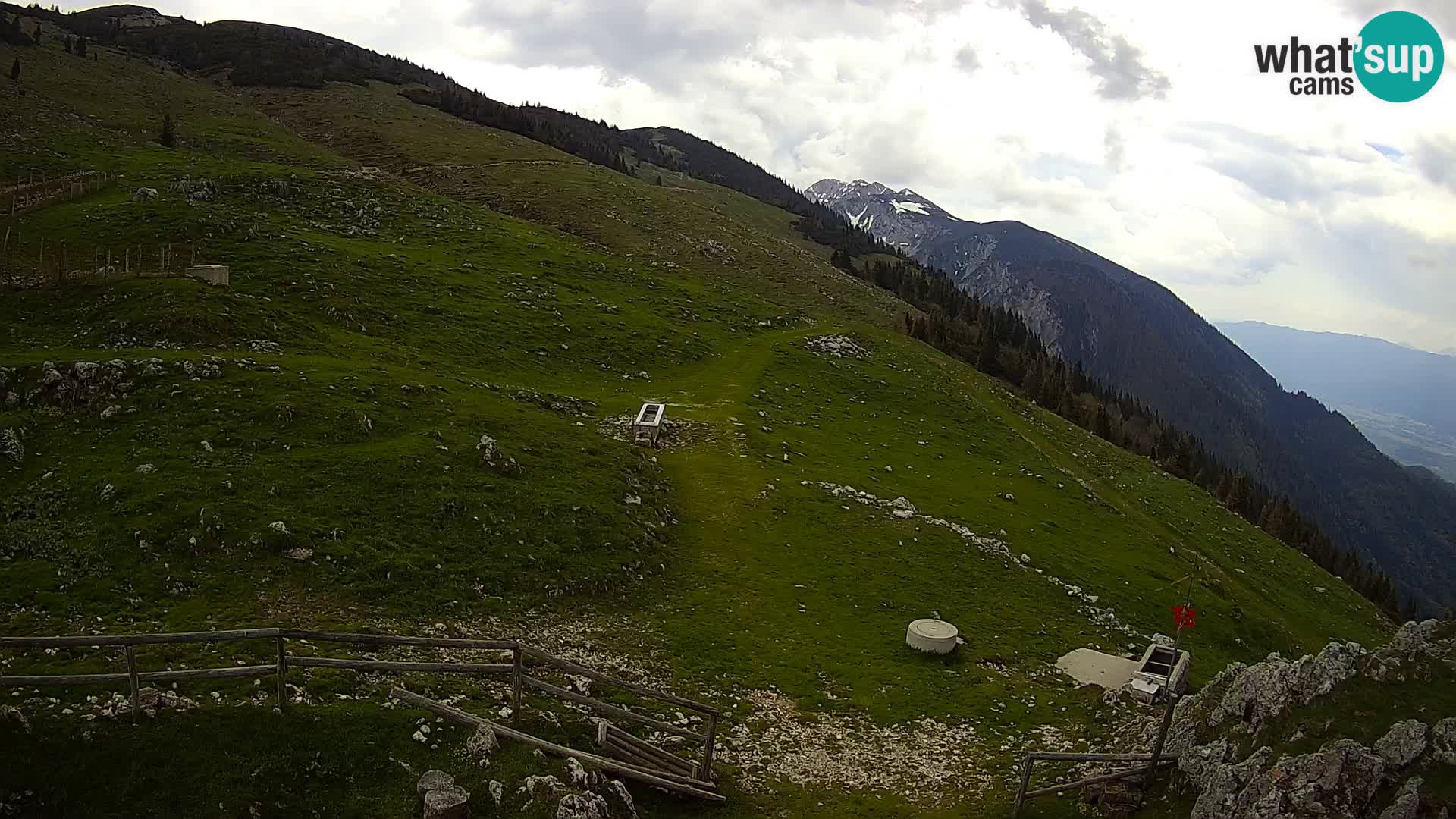 Struška nad Jesenicami Live webcam planina Svečica (Belška planina) – Karavanke – Slovenia
