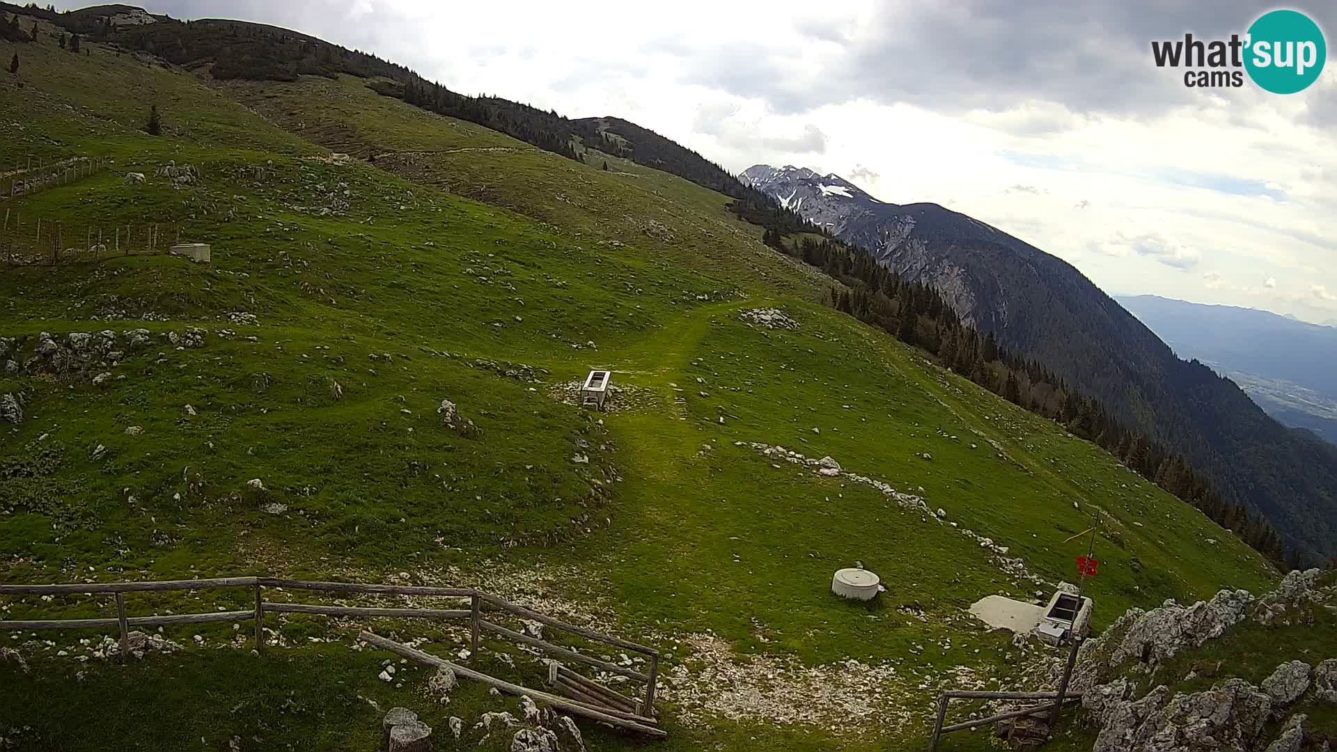 Struška nad Jesenicami Live webcam planina Svečica (Belška planina) – Karavanke – Slovenia