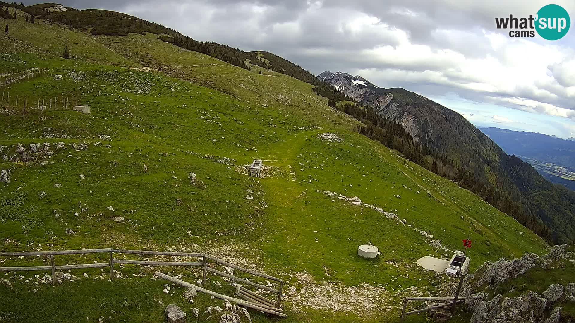 Struška nad Jesenicami Live webcam planina Svečica (Belška planina) – Karavanke – Slovenia