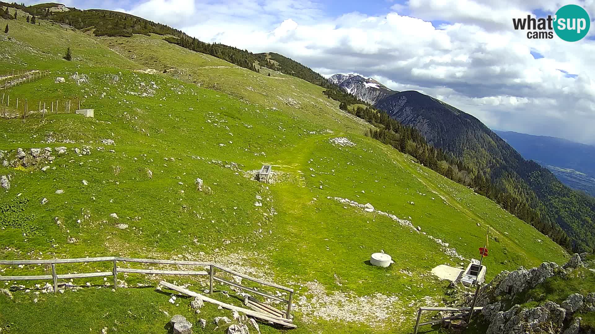Struška nad Jesenicami Live webcam planina Svečica (Belška planina) – Karavanke – Slovenia