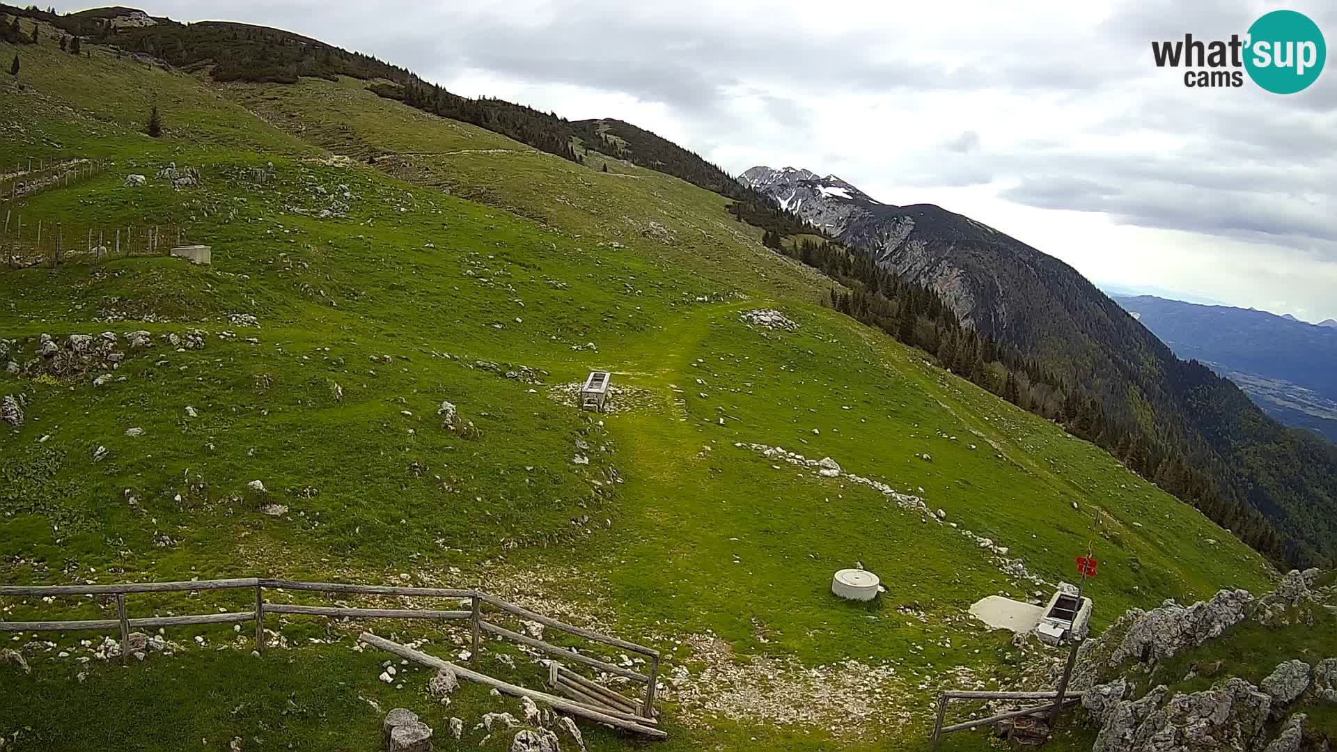 Struška nad Jesenicami Live webcam planina Svečica (Belška planina) – Karavanke – Slovenia