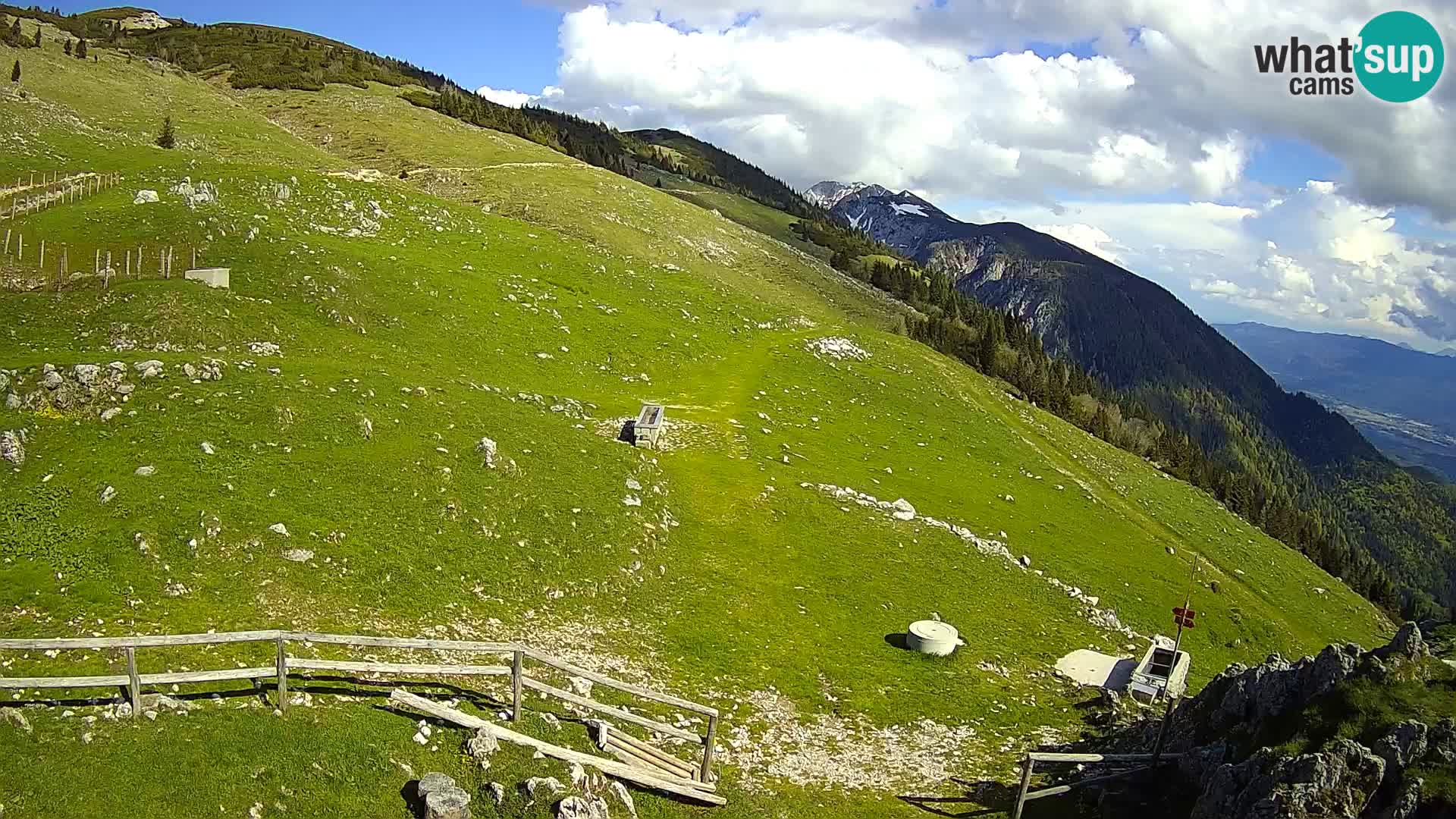 Struška nad Jesenicami Live webcam planina Svečica (Belška planina) – Karavanke – Slovenia