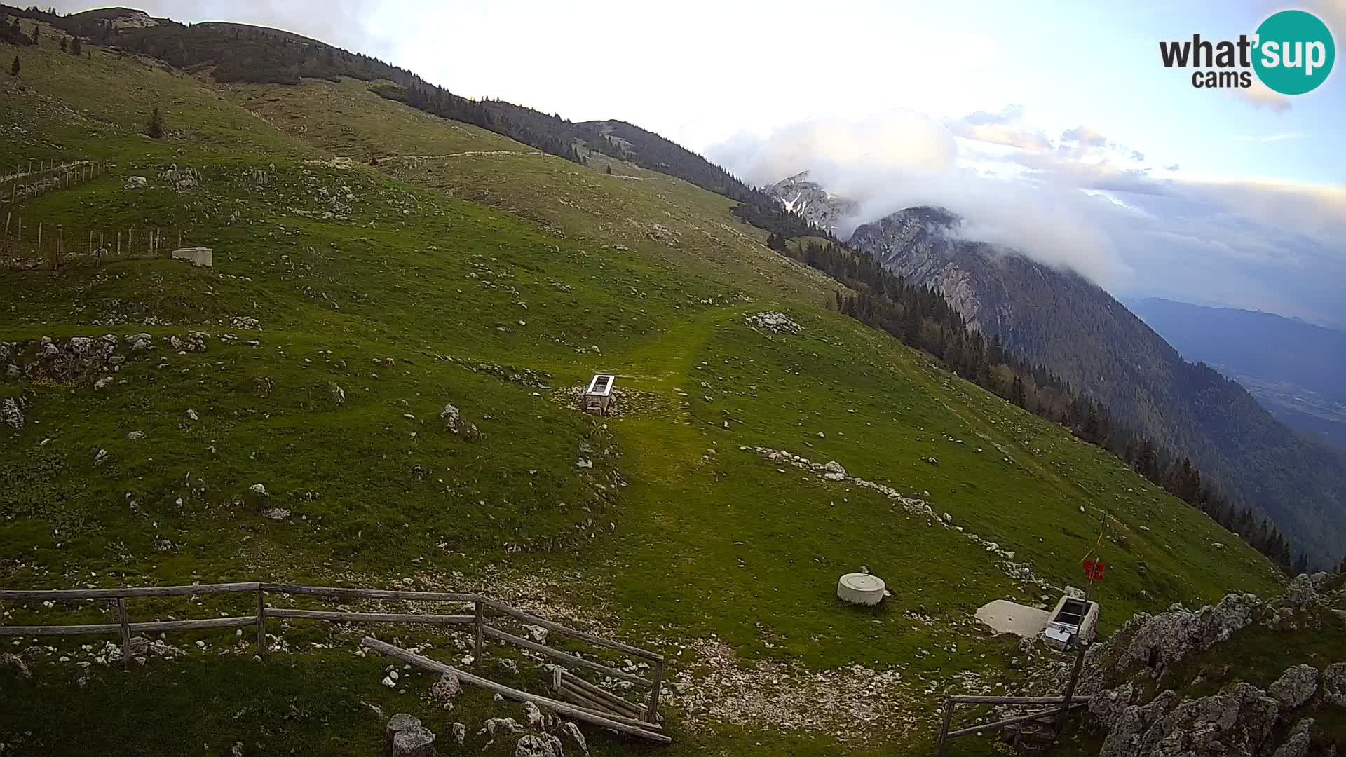 Struška nad Jesenicami Livecam planina Svečica (Belška planina) – Karavanke – Slowenien