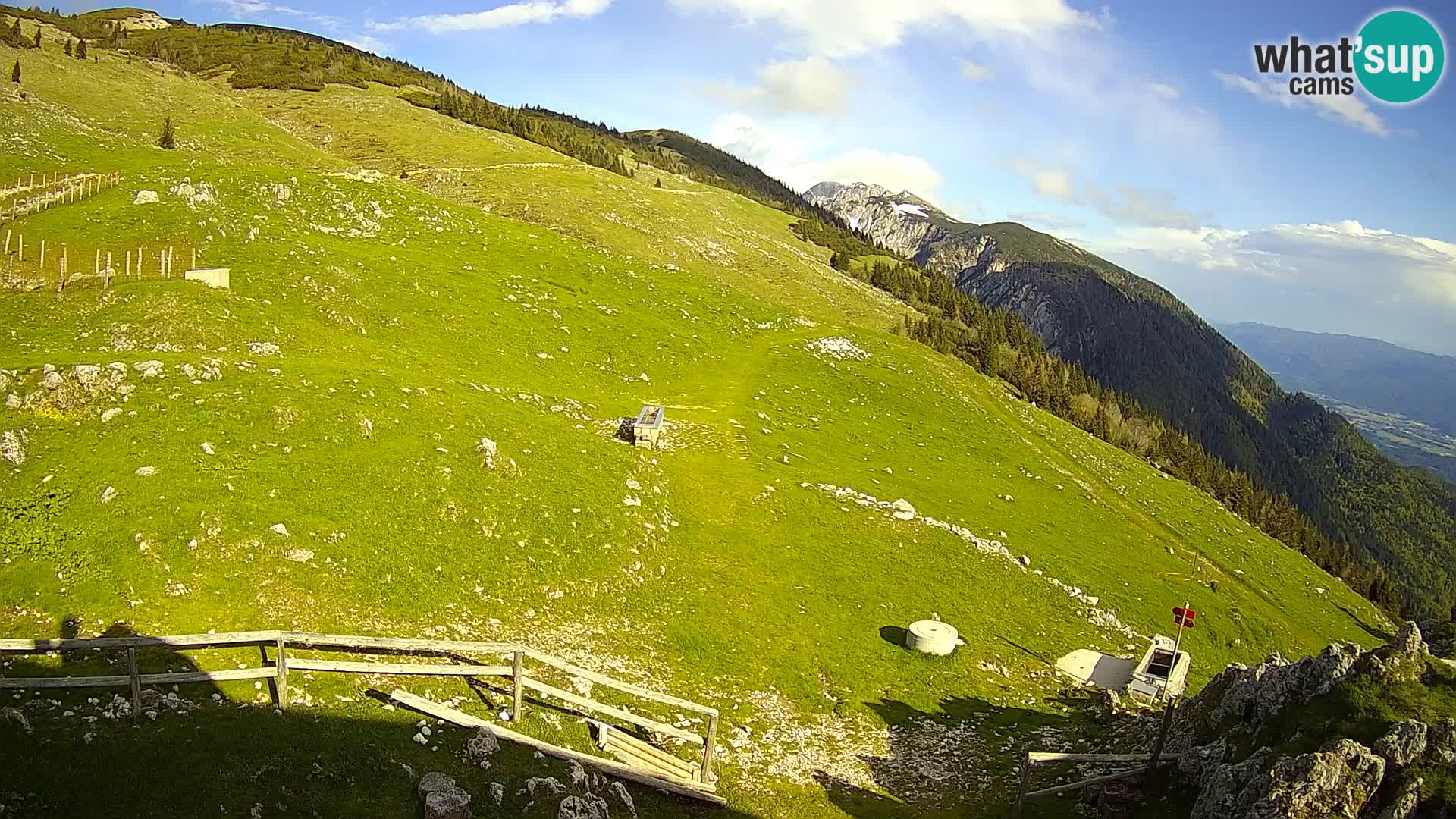 Struška nad Jesenicami camera en vivo planina Svečica (Belška planina) – Karavanke – Eslovenia