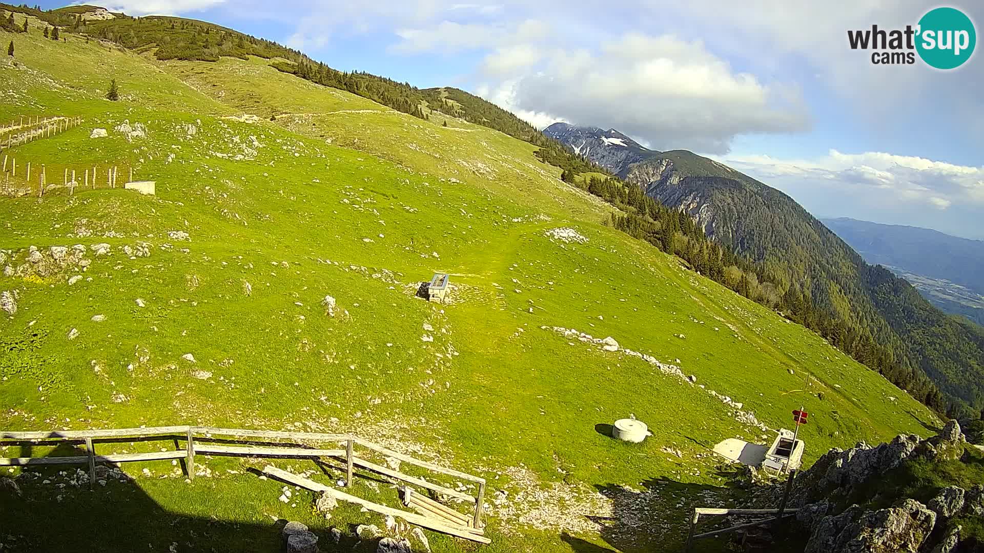 Struška nad Jesenicami Live webcam planina Svečica (Belška planina) – Karavanke – Slovenia