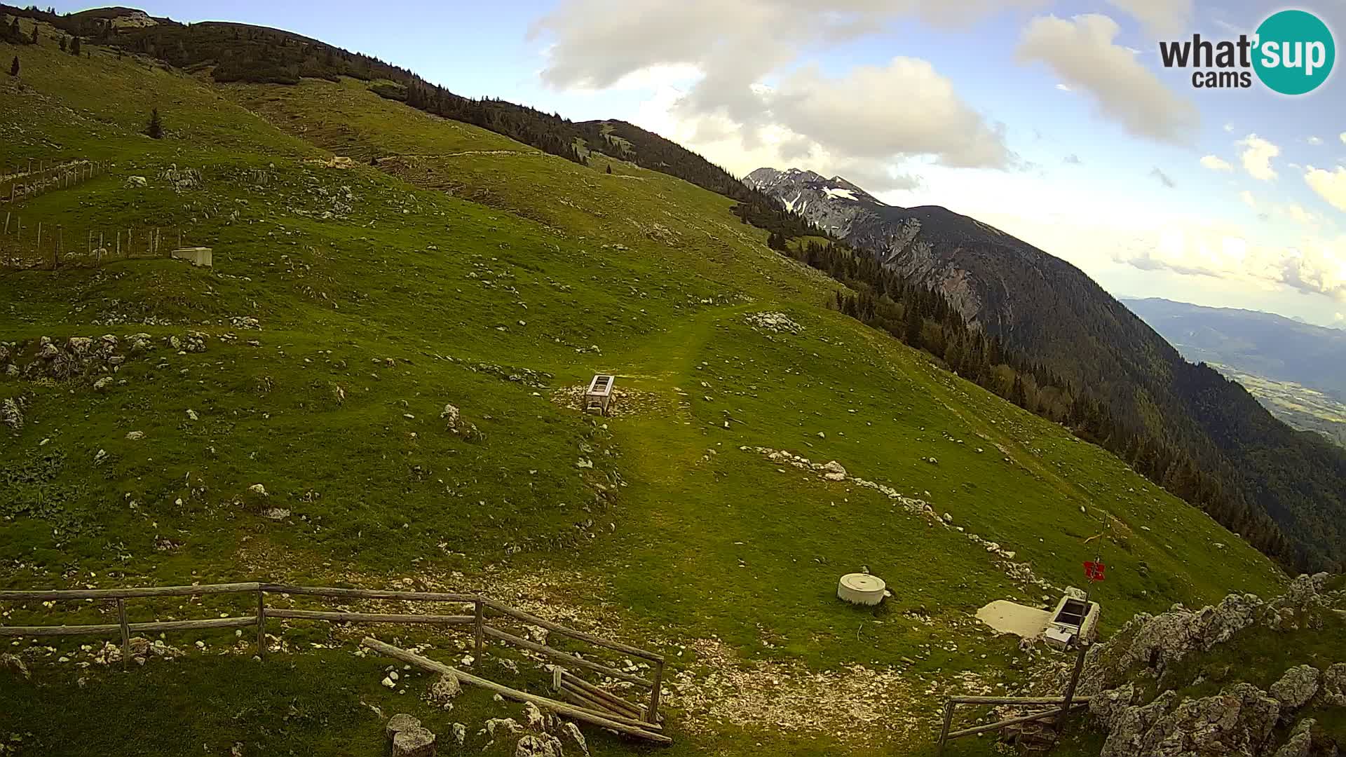 Struška nad Jesenicami Live webcam planina Svečica (Belška planina) – Karavanke – Slovénie