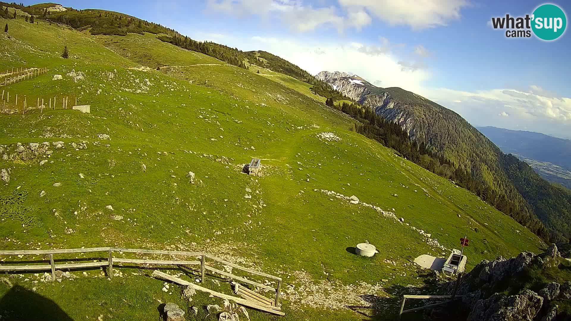 Struška nad Jesenicami camera en vivo planina Svečica (Belška planina) – Karavanke – Eslovenia