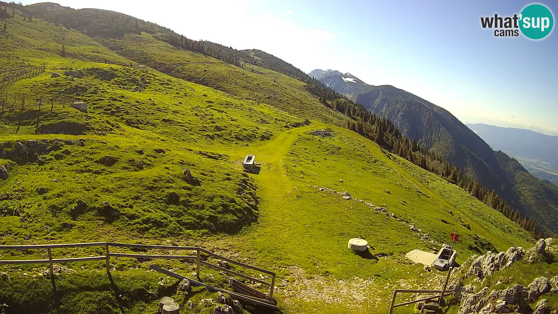 Struška nad Jesenicami camera en vivo planina Svečica (Belška planina) – Karavanke – Eslovenia