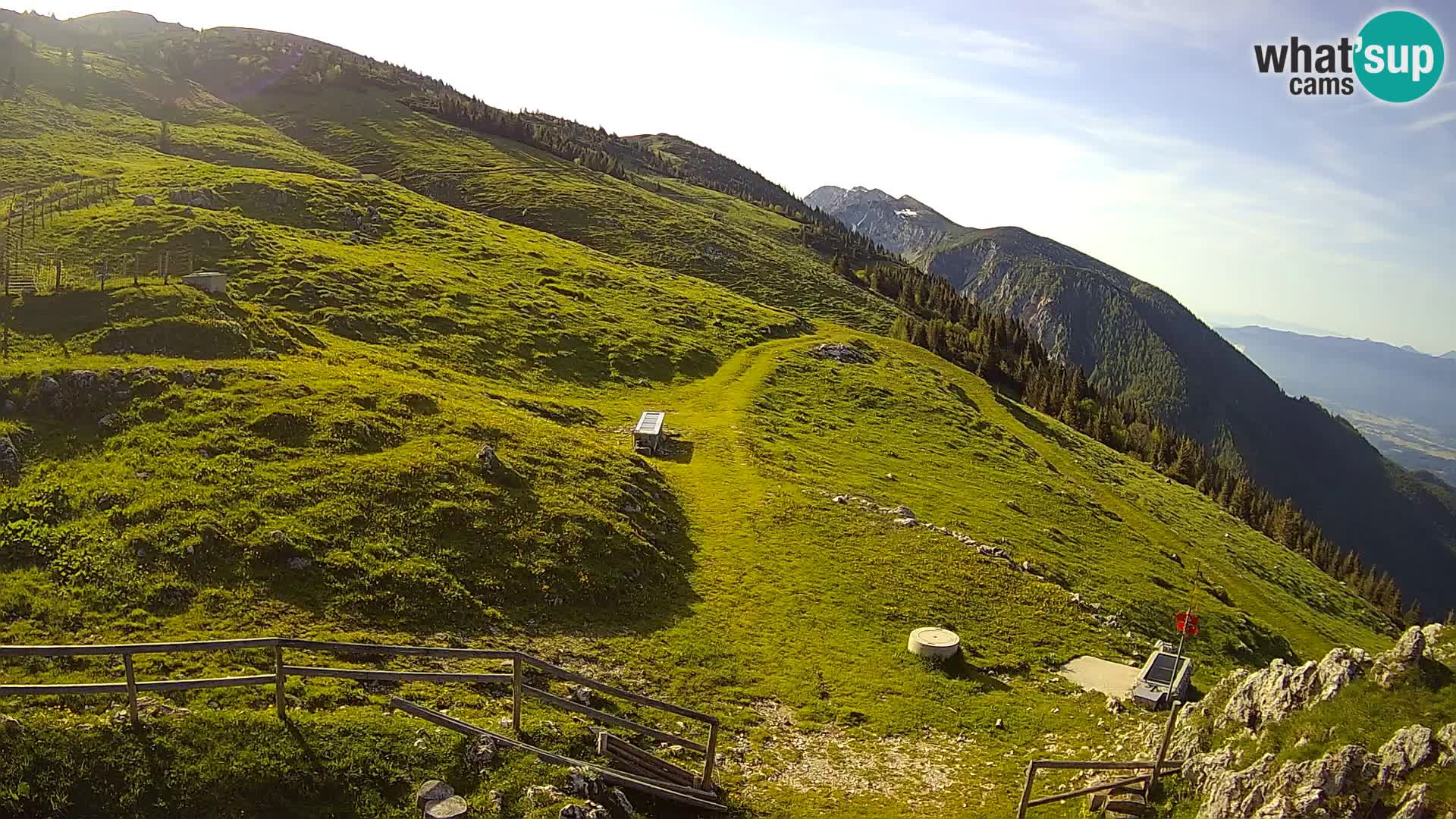 Struška nad Jesenicami Live webcam planina Svečica (Belška planina) – Karavanke – Slovenia