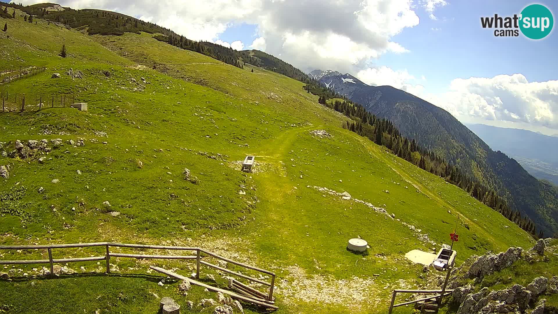 Struška nad Jesenicami Live webcam planina Svečica (Belška planina) – Karavanke – Slovenia