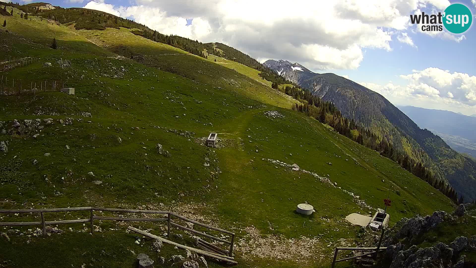 Struška nad Jesenicami Live webcam planina Svečica (Belška planina) – Karavanke – Slovénie