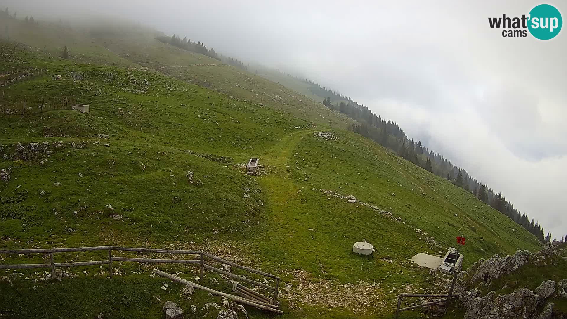 Struška nad Jesenicami Live webcam planina Svečica (Belška planina) – Karavanke – Slovenia