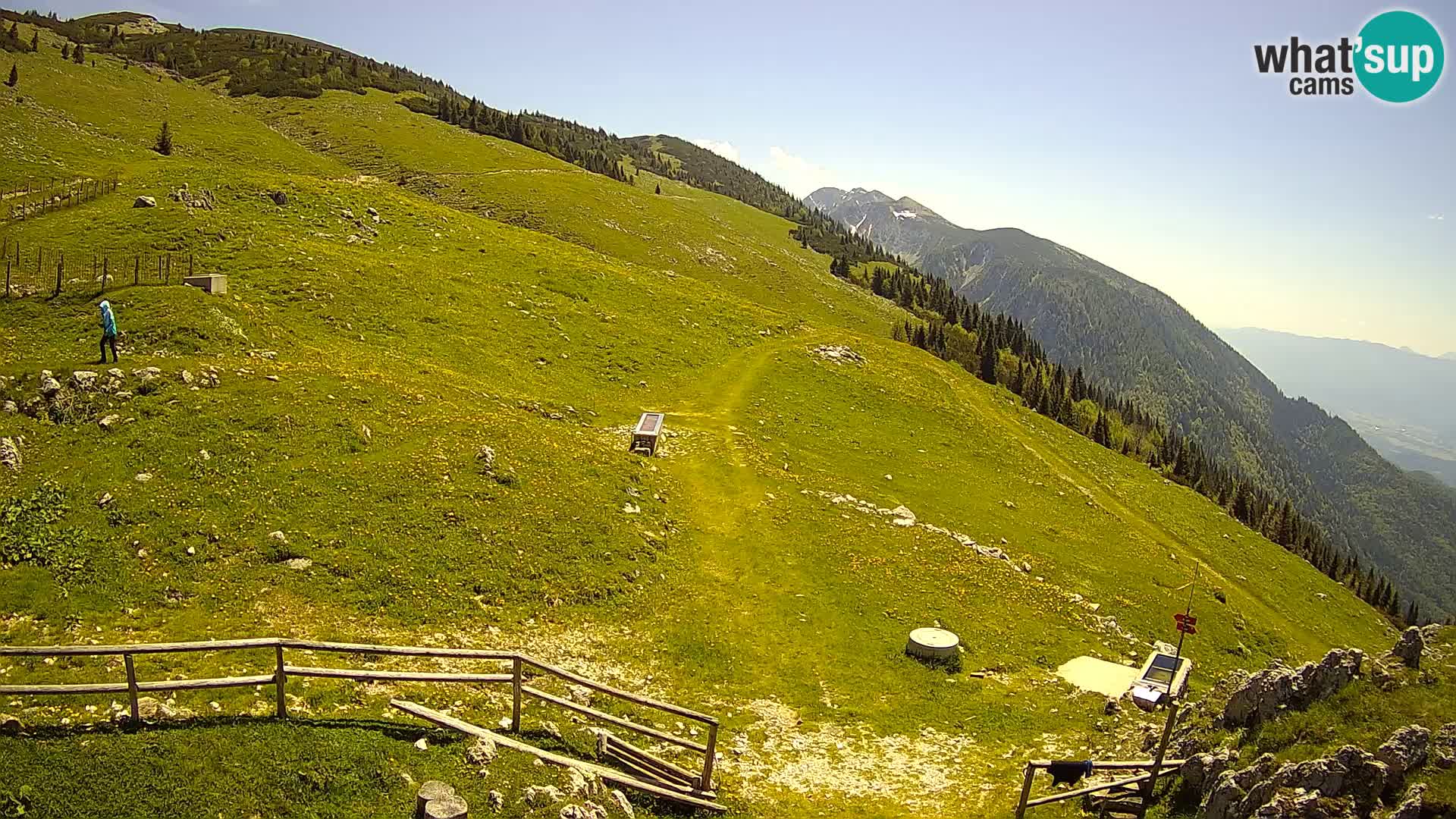 Struška nad Jesenicami Live webcam planina Svečica (Belška planina) – Karavanke – Slovenia