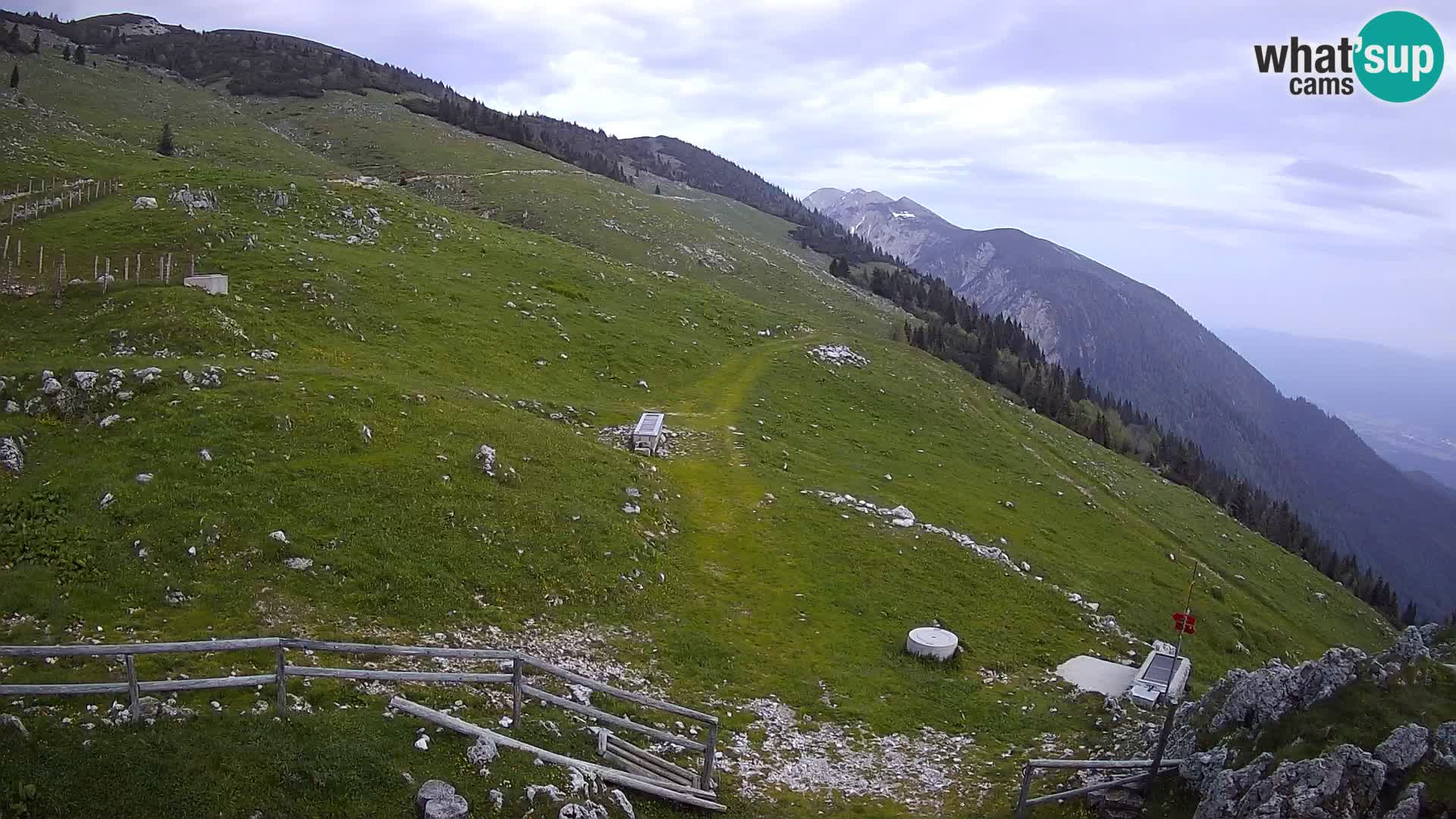 Struška nad Jesenicami Live webcam planina Svečica (Belška planina) – Karavanke – Slovenia