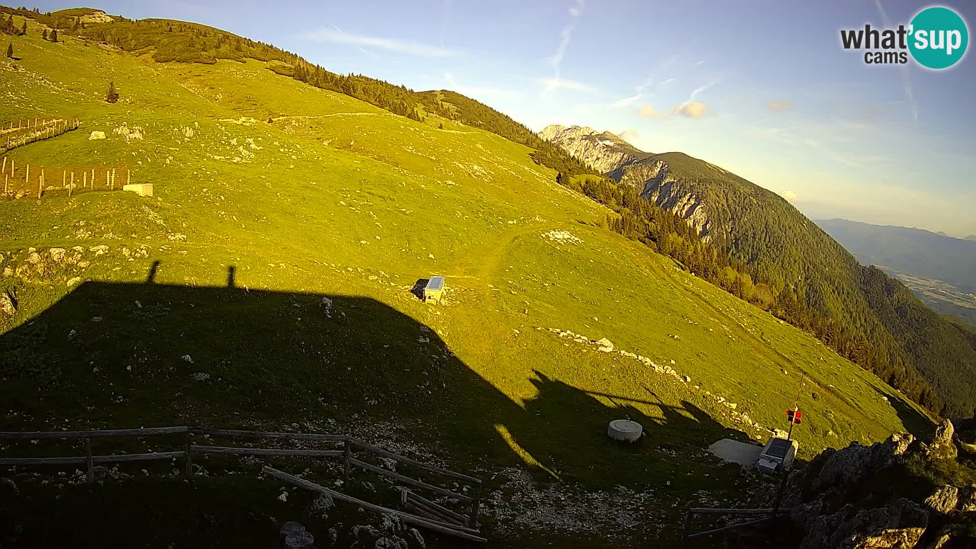 Struška nad Jesenicami spletna kamera planina Svečica (Belška planina) – Karavanke