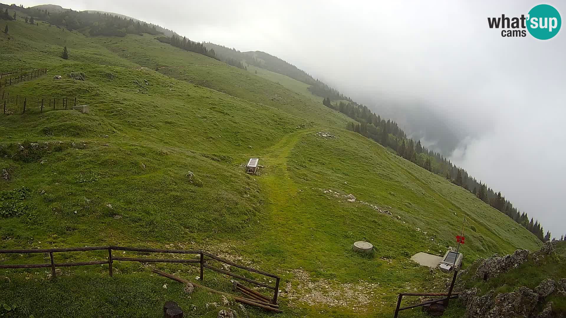 Struška nad Jesenicami Live webcam planina Svečica (Belška planina) – Karavanke – Slovenia