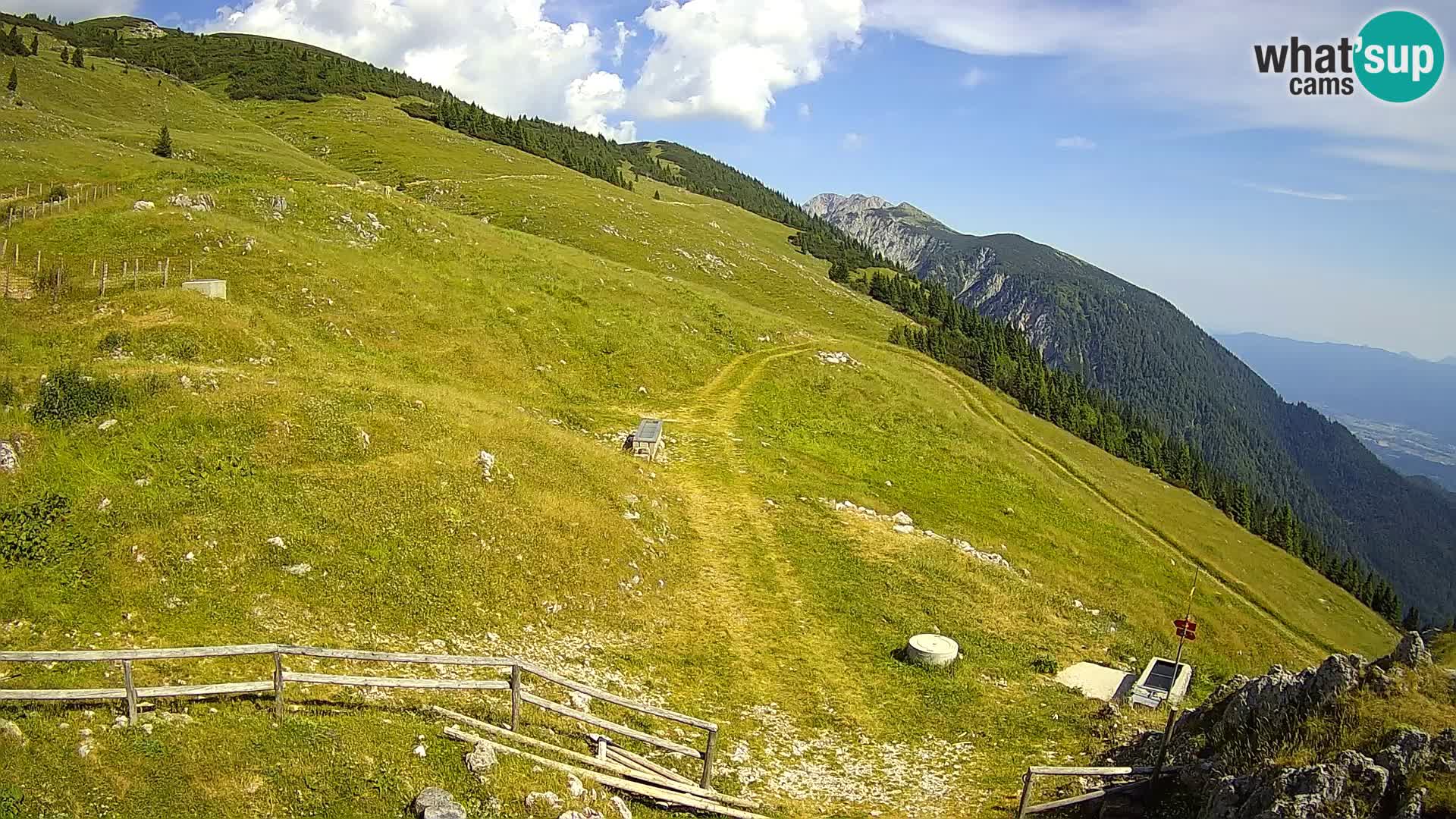 Struška nad Jesenicami Live webcam planina Svečica (Belška planina) – Karavanke – Slovenia
