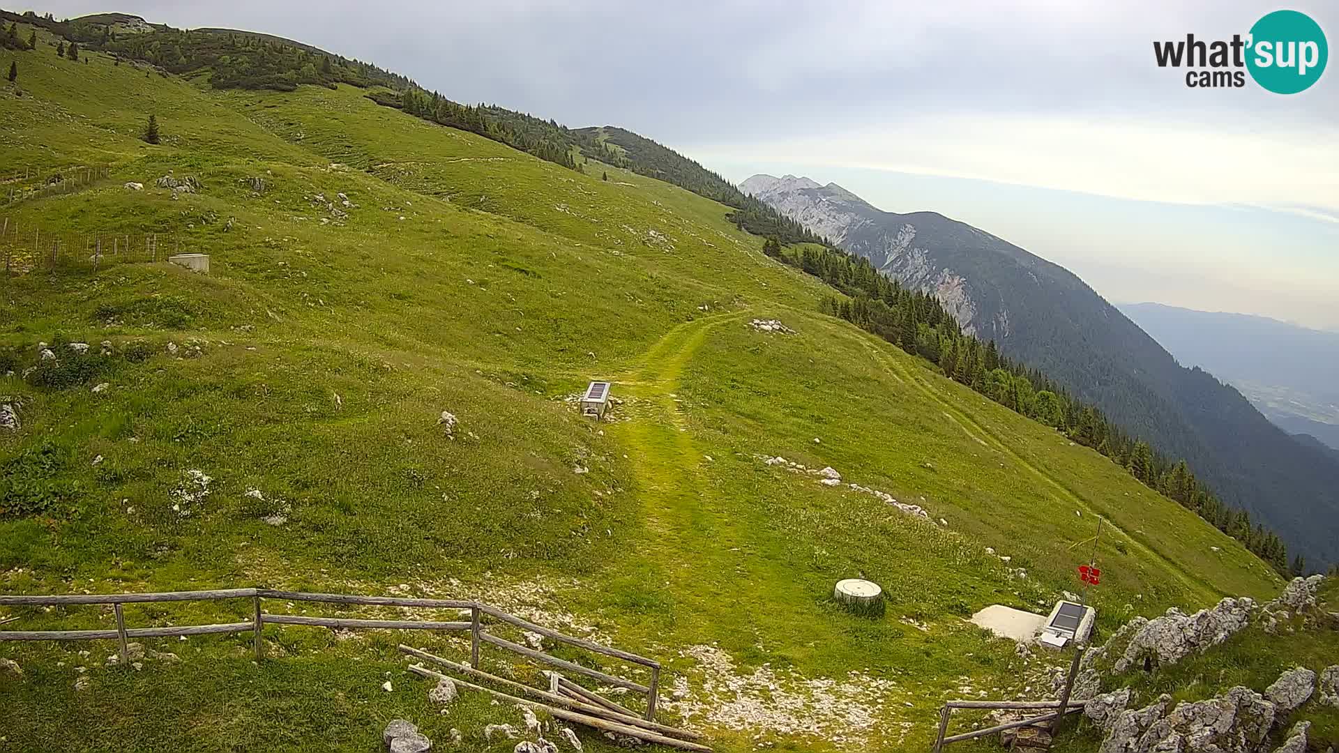 Struška nad Jesenicami Live webcam planina Svečica (Belška planina) – Karavanke – Slovenia