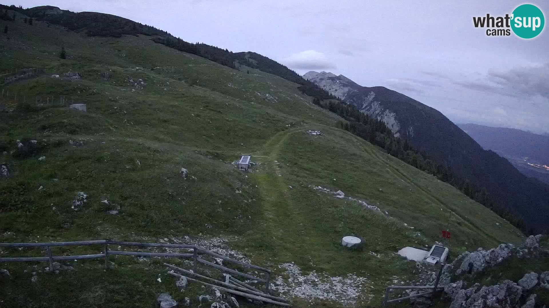 Struška nad Jesenicami Live webcam planina Svečica (Belška planina) – Karavanke – Slovénie