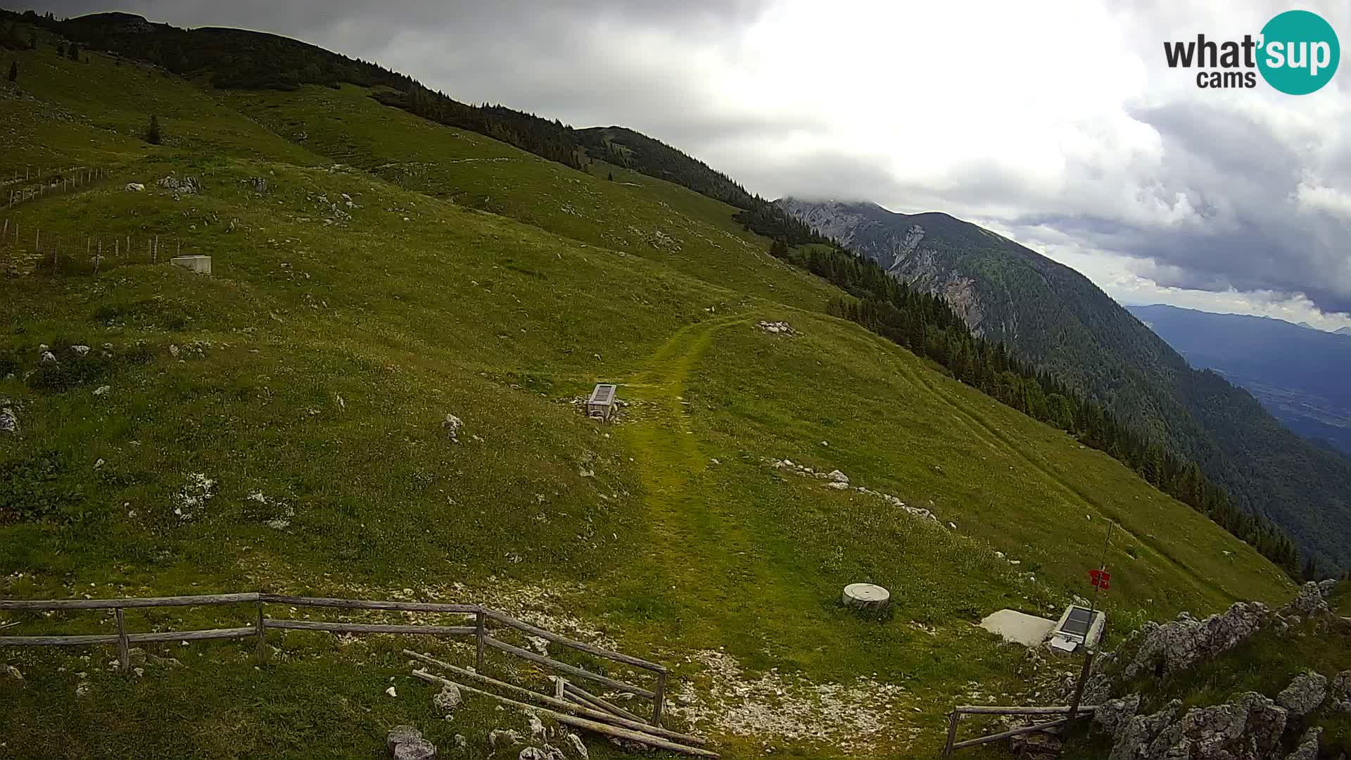 Struška nad Jesenicami camera en vivo planina Svečica (Belška planina) – Karavanke – Eslovenia