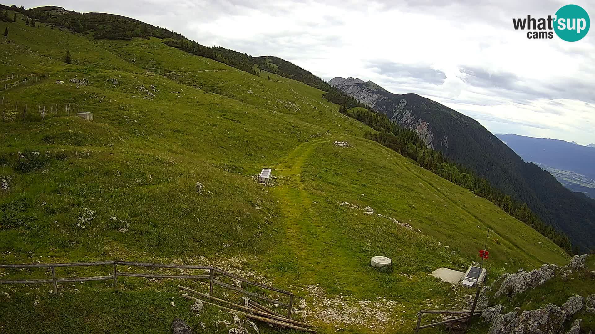 Struška nad Jesenicami Live webcam planina Svečica (Belška planina) – Karavanke – Slovenia