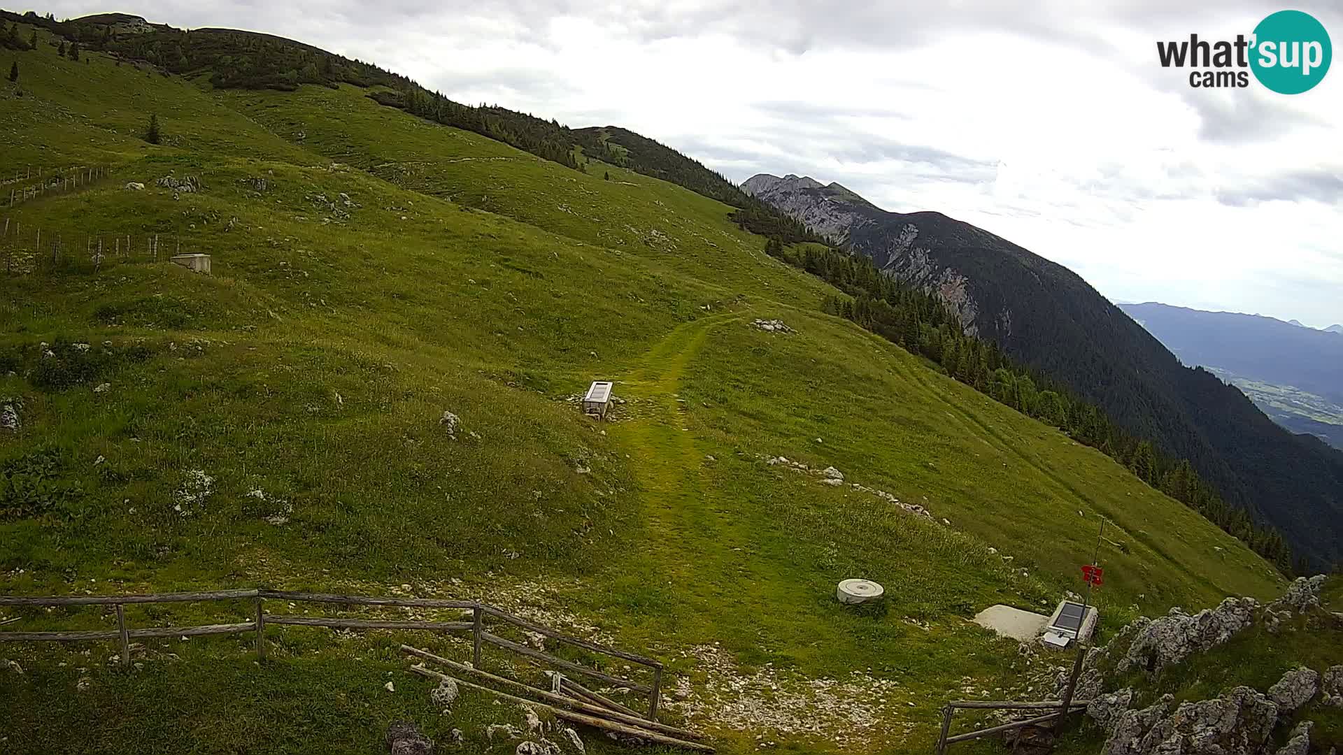 Struška nad Jesenicami camera en vivo planina Svečica (Belška planina) – Karavanke – Eslovenia