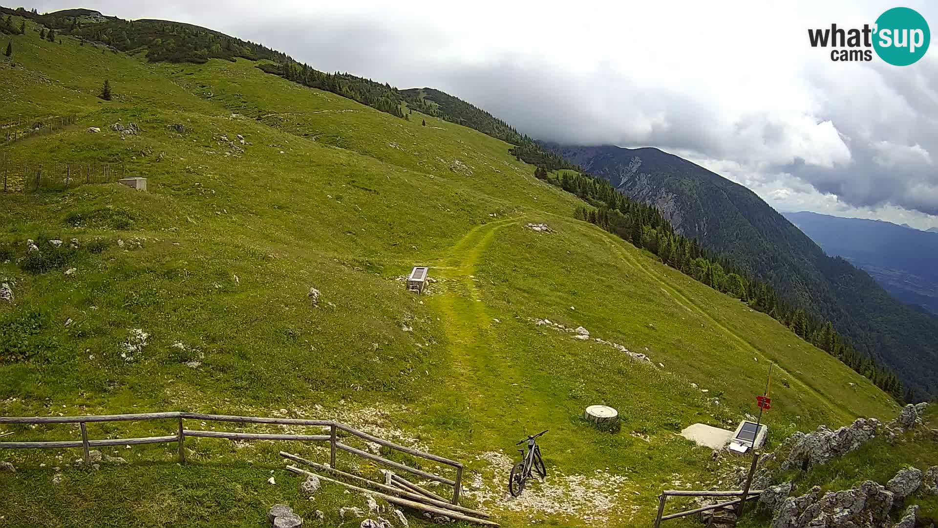 Struška nad Jesenicami web kamera planina Svečica (Belška planina) – Karavanke – Slovenija