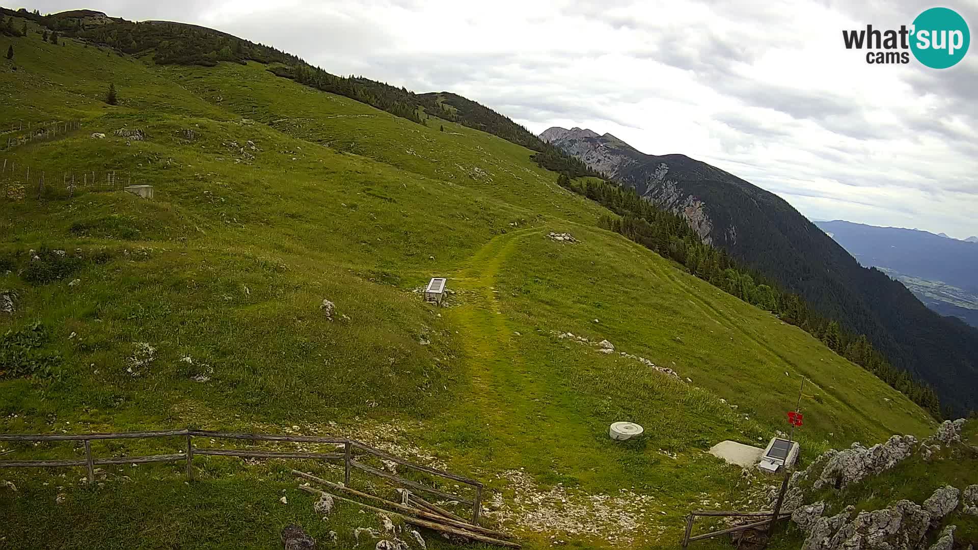 Struška nad Jesenicami Live webcam planina Svečica (Belška planina) – Karavanke – Slovénie