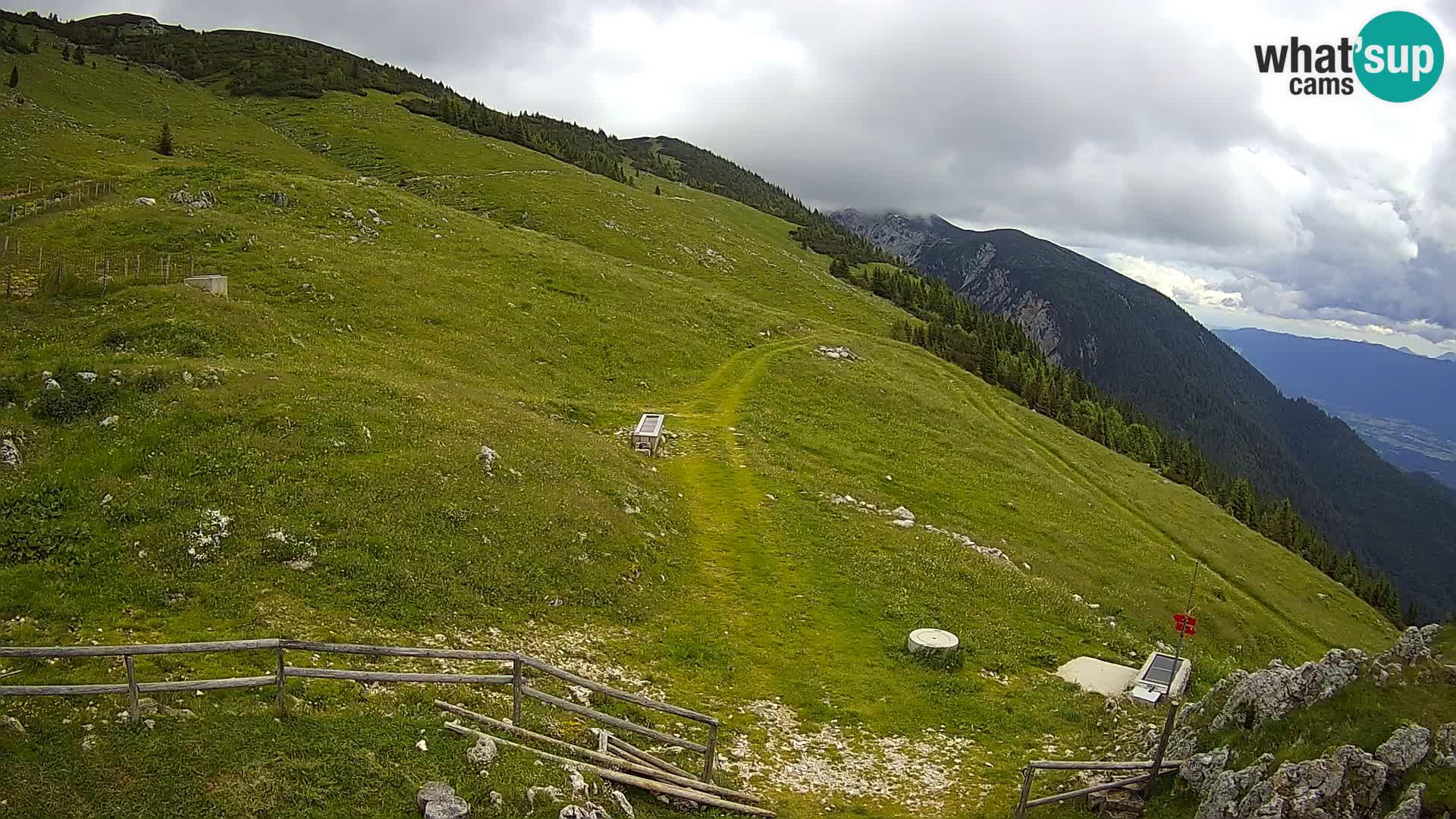 Struška nad Jesenicami Livecam planina Svečica (Belška planina) – Karavanke – Slowenien
