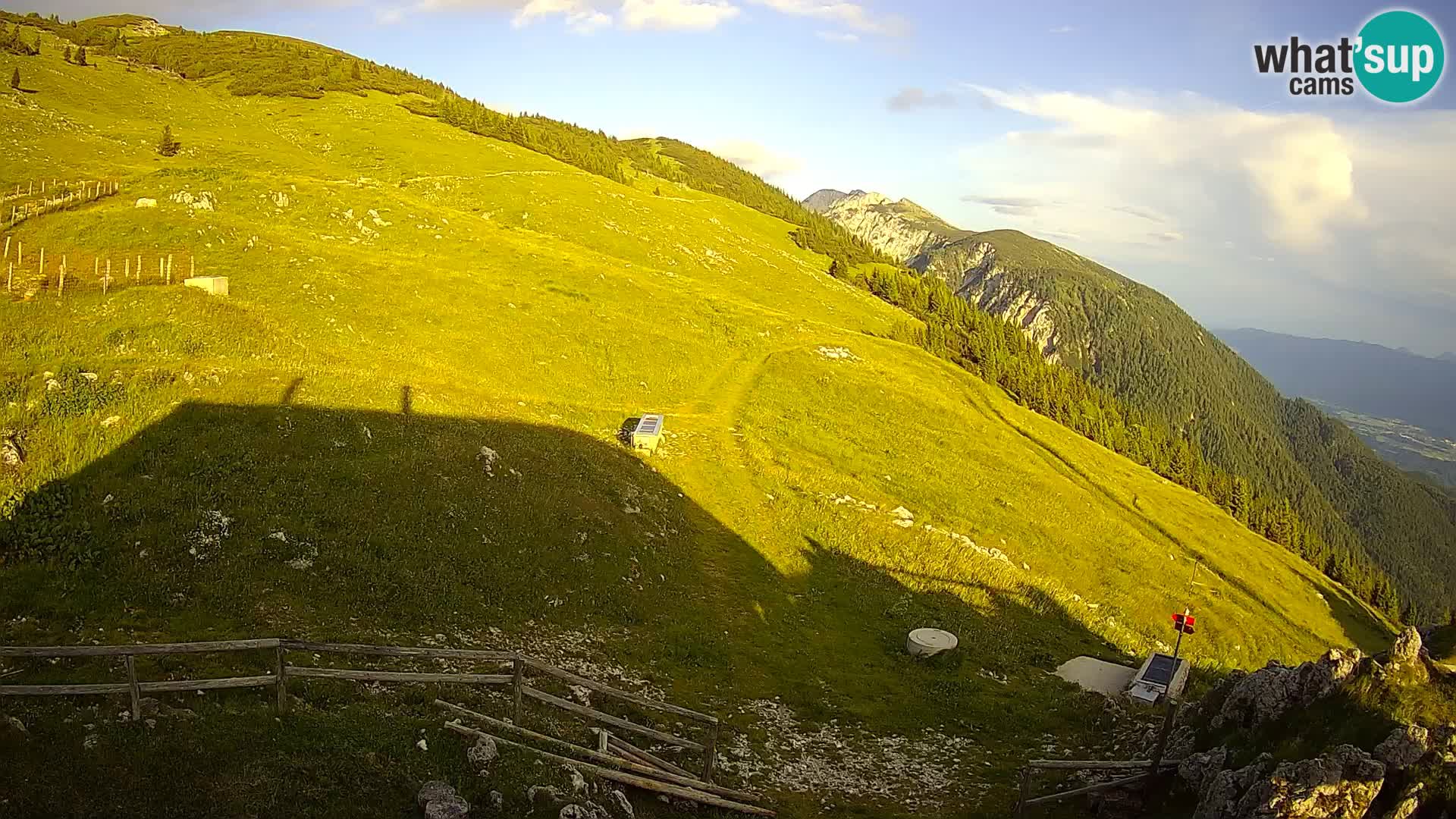 Struška nad Jesenicami camera en vivo planina Svečica (Belška planina) – Karavanke – Eslovenia