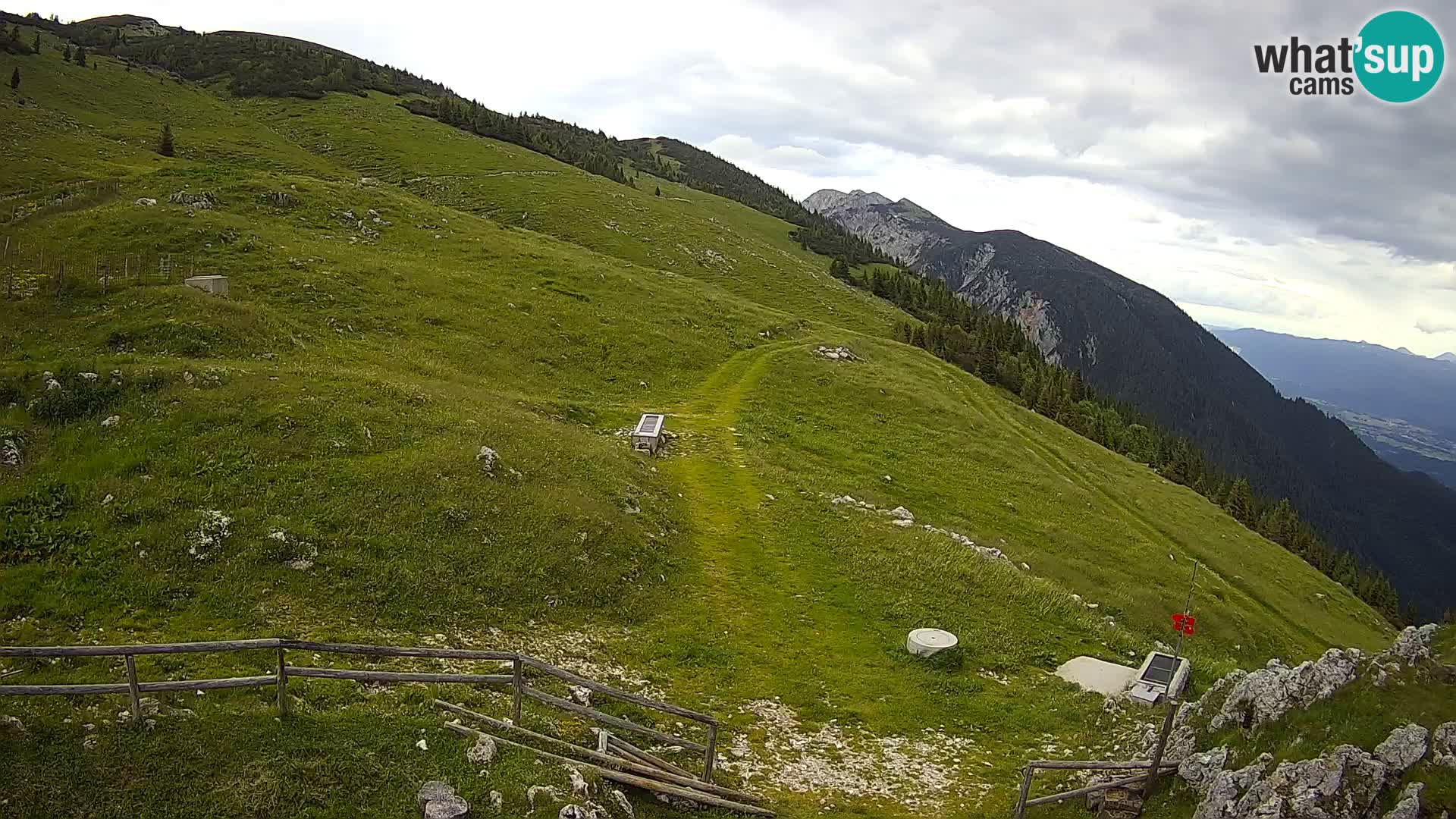 Struška nad Jesenicami Live webcam planina Svečica (Belška planina) – Karavanke – Slovenia