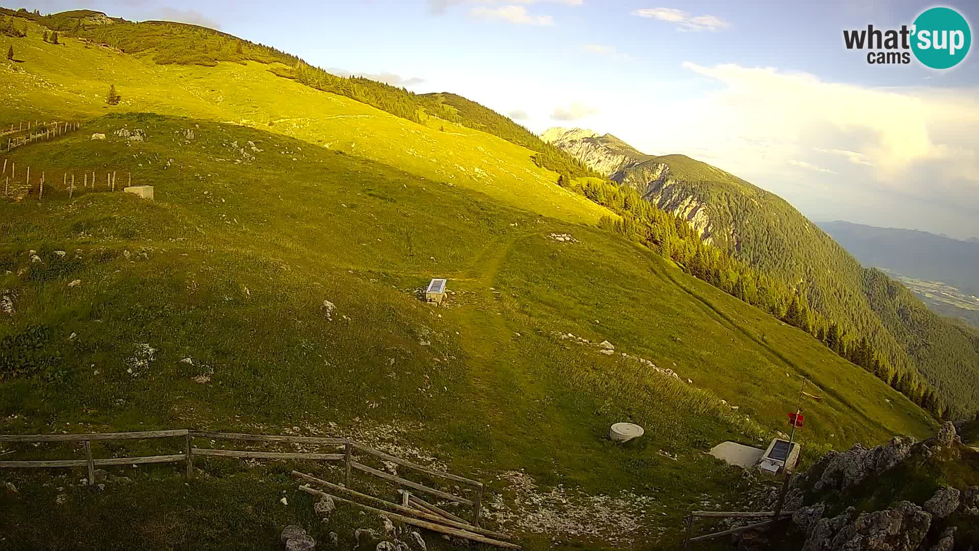 Struška nad Jesenicami Live webcam planina Svečica (Belška planina) – Karavanke – Slovénie