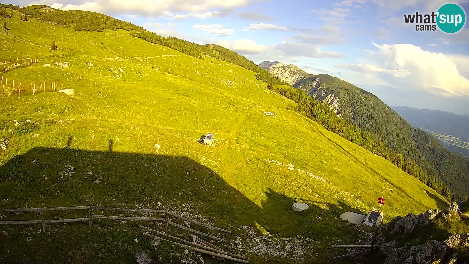Struška nad Jesenicami web kamera planina Svečica (Belška planina) – Karavanke – Slovenija