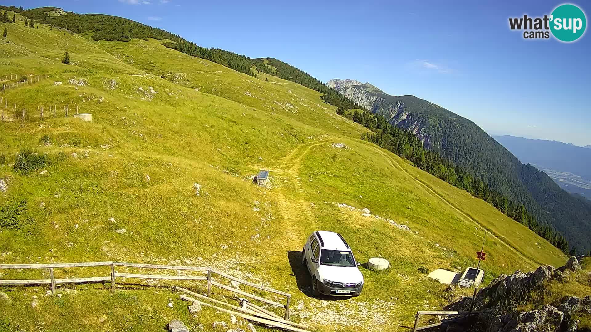 Struška nad Jesenicami Livecam planina Svečica (Belška planina) – Karavanke – Slowenien