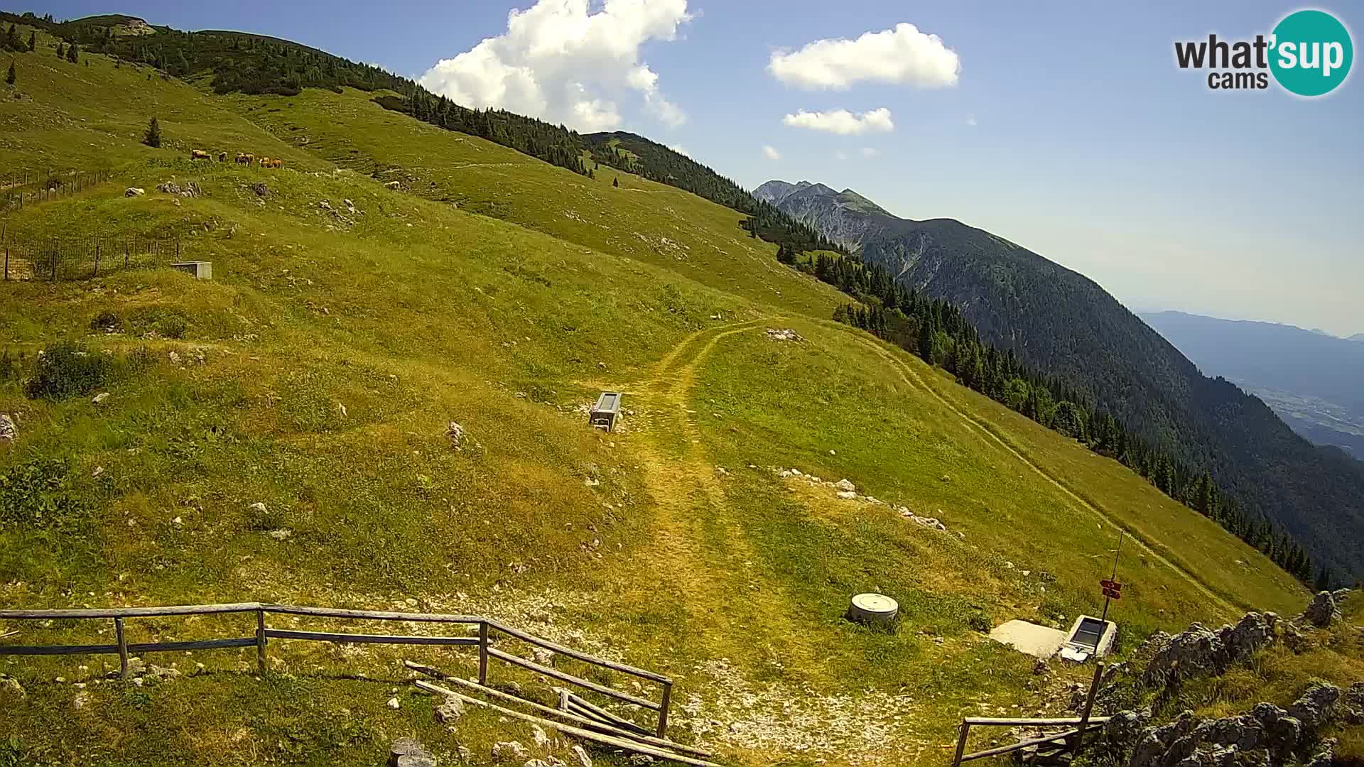 Struška nad Jesenicami Live webcam planina Svečica (Belška planina) – Karavanke – Slovenia