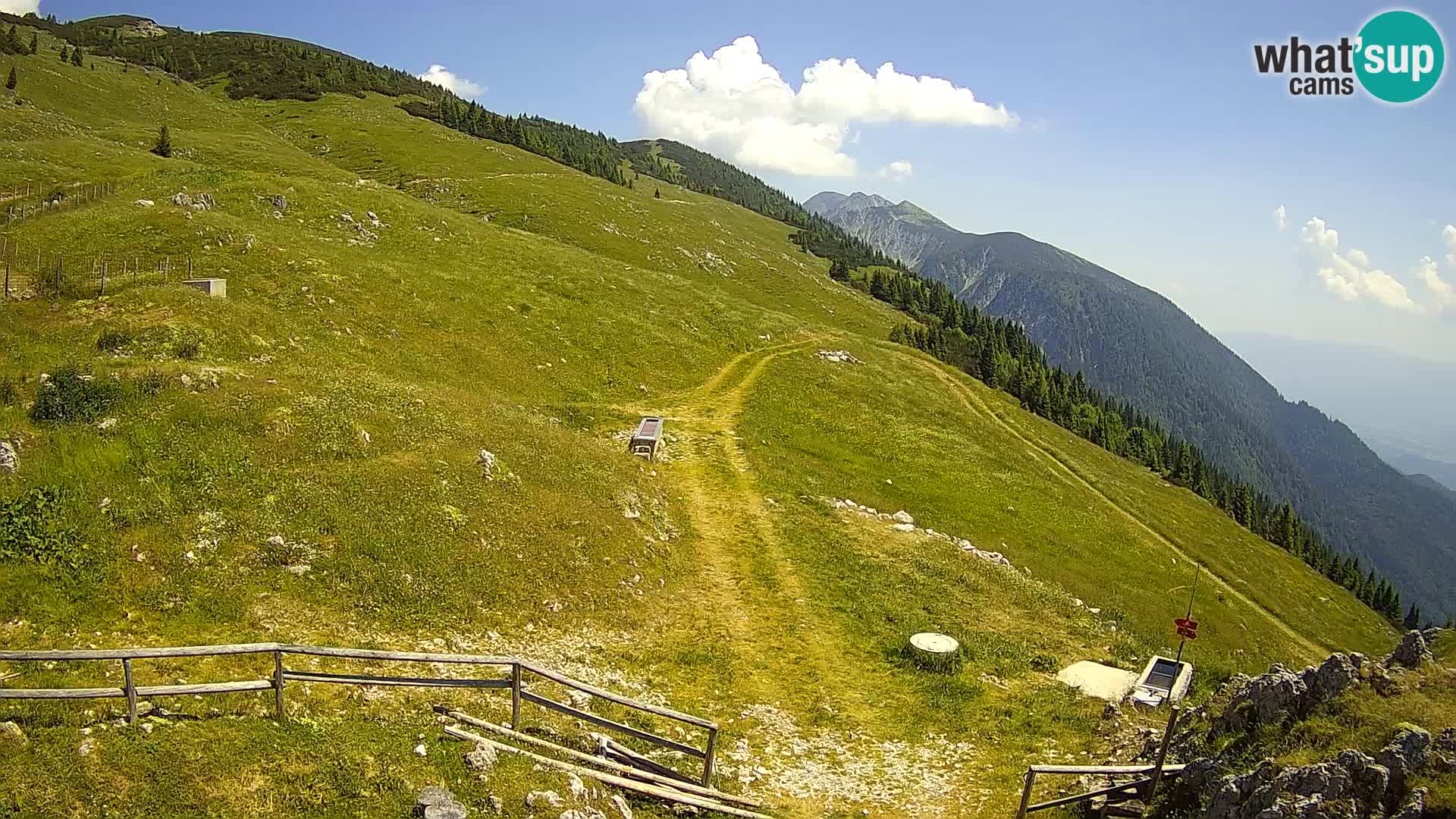 Struška nad Jesenicami Live webcam planina Svečica (Belška planina) – Karavanke – Slovenia