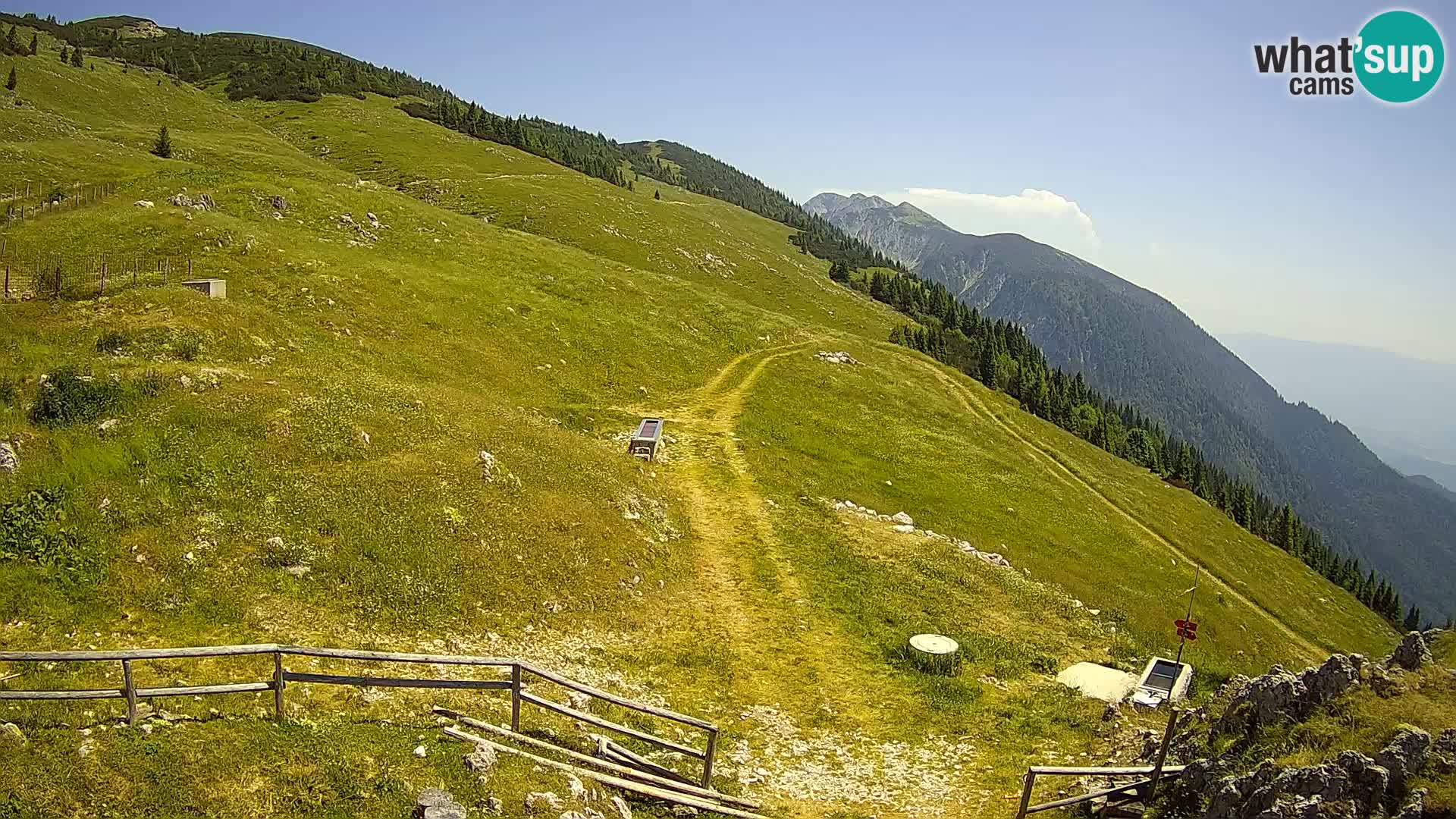 Struška nad Jesenicami Live webcam planina Svečica (Belška planina) – Karavanke – Slovenia