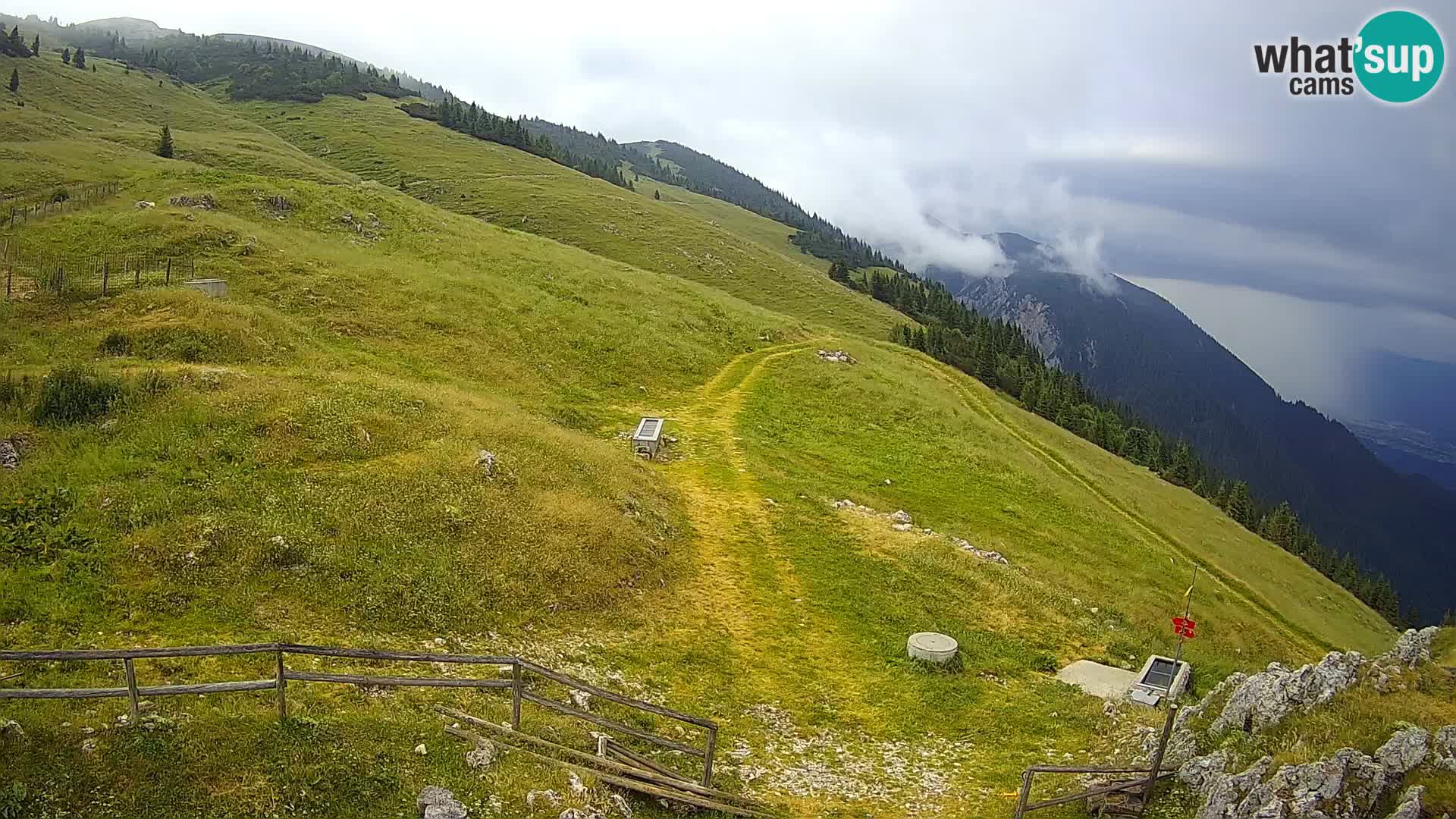 Struška nad Jesenicami Live webcam planina Svečica (Belška planina) – Karavanke – Slovenia