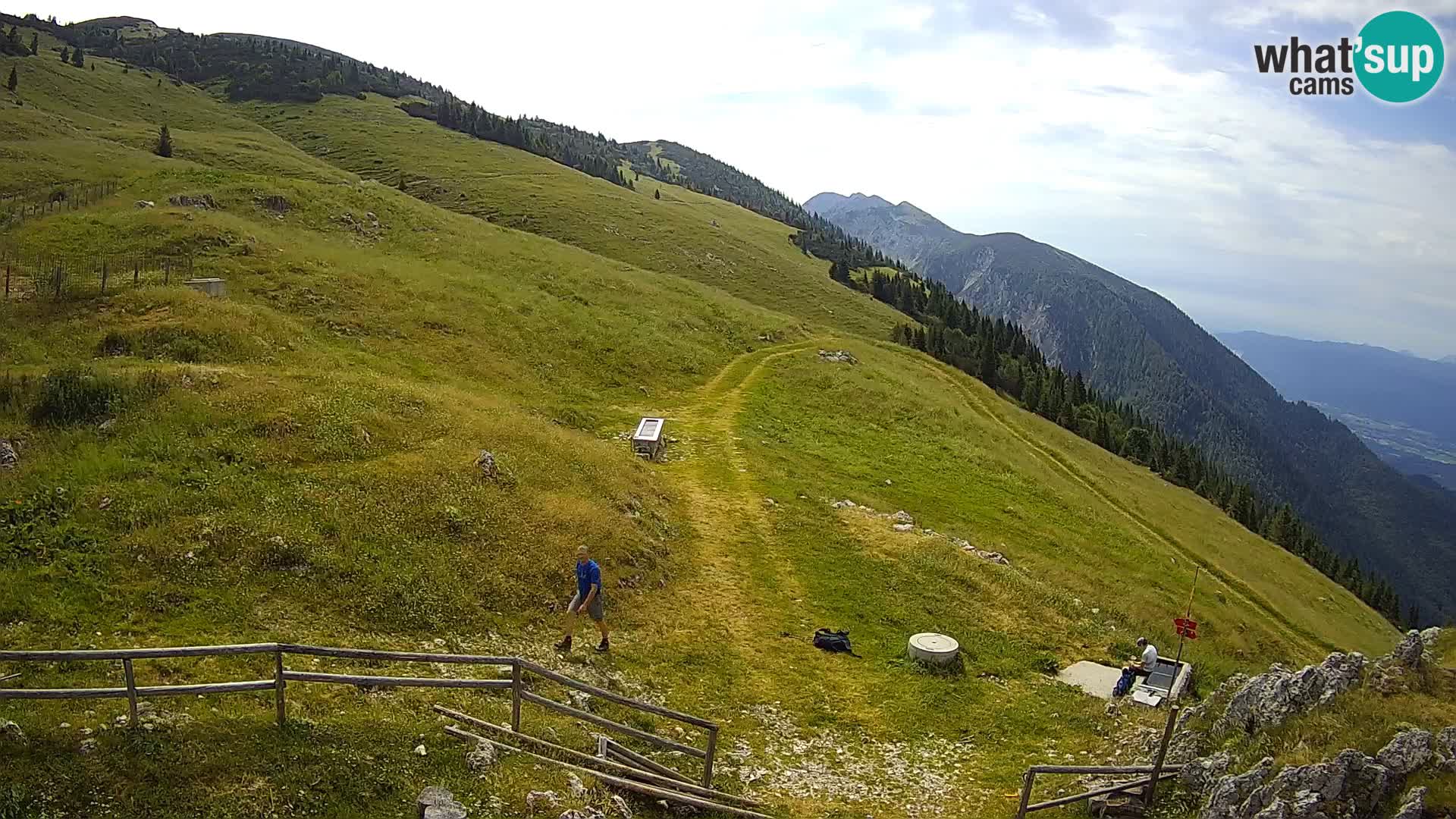 Struška nad Jesenicami web kamera planina Svečica (Belška planina) – Karavanke – Slovenija