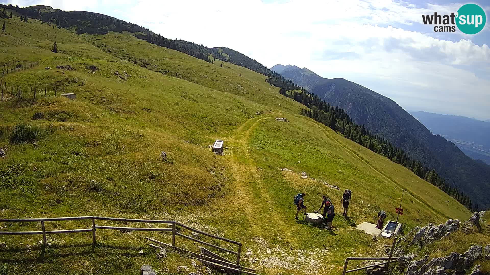 Struška nad Jesenicami web kamera planina Svečica (Belška planina) – Karavanke – Slovenija