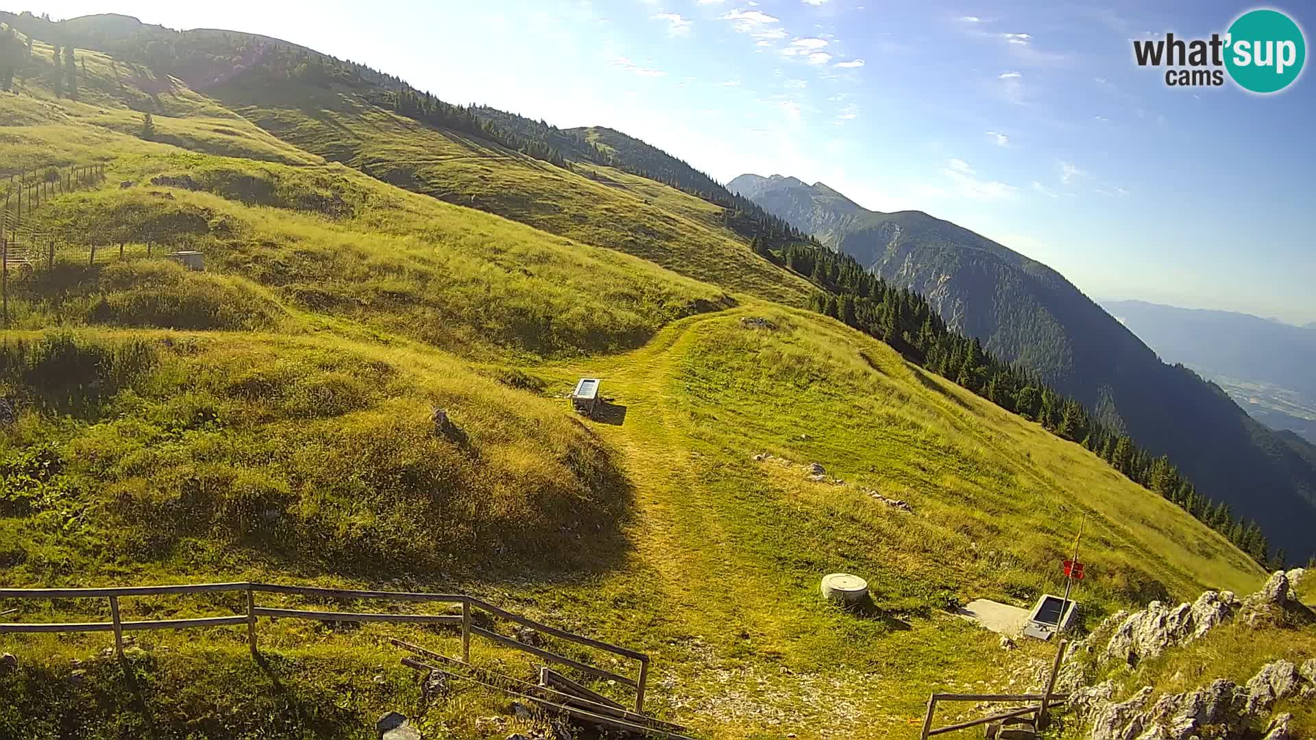 Struška nad Jesenicami web kamera planina Svečica (Belška planina) – Karavanke – Slovenija